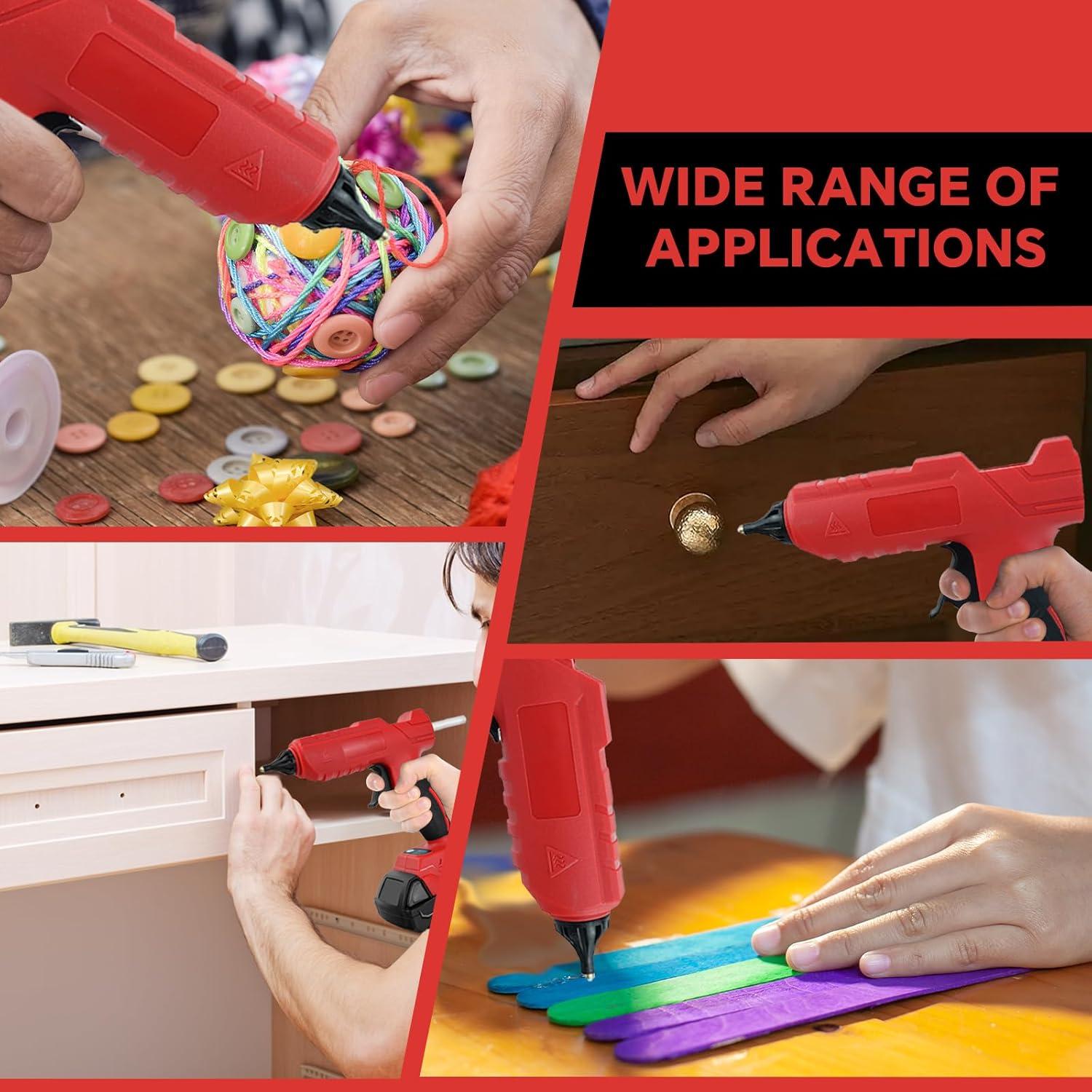 Pistola de Pegamento Caliente Inalámbrica IOHBThe 20V Rápido