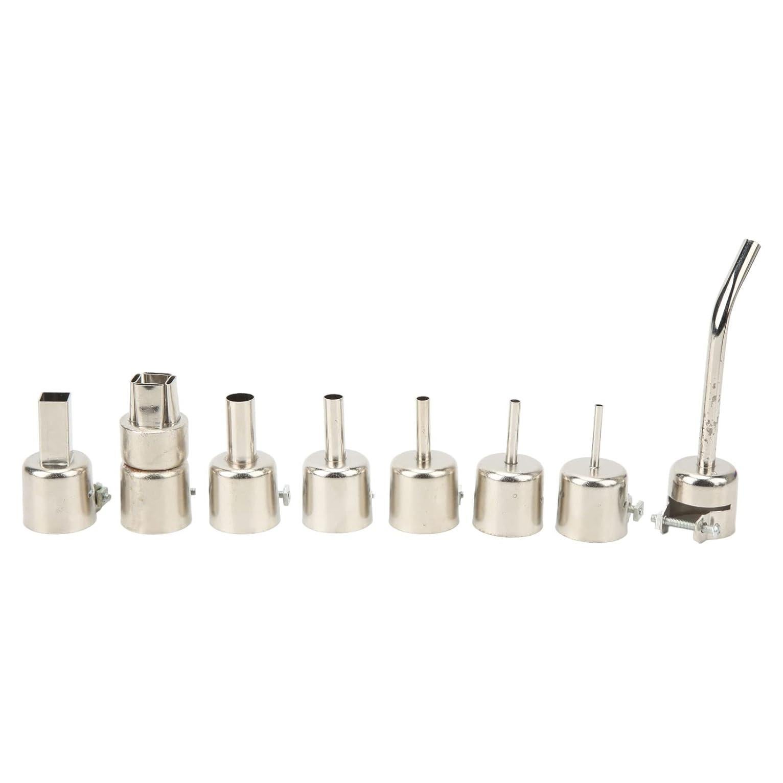 Kit de Boquillas Universales Fafeicy para Pistola de Aire Caliente 8 Pzas