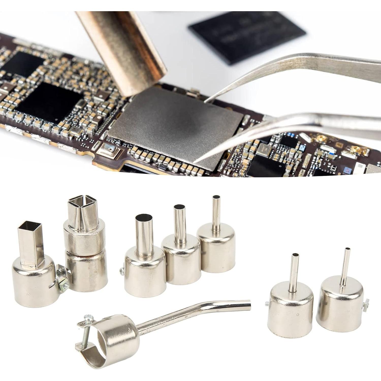 Kit de Boquillas Universales Fafeicy para Pistola de Aire Caliente 8 Pzas