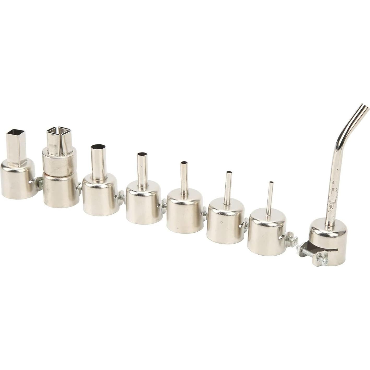 Kit de Boquillas Universales Fafeicy para Pistola de Aire Caliente 8 Pzas