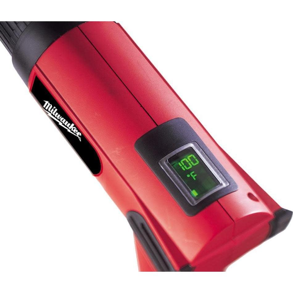 Pistola de Calor Milwaukee 12.5A LCD 49-621°C + Carro Premium