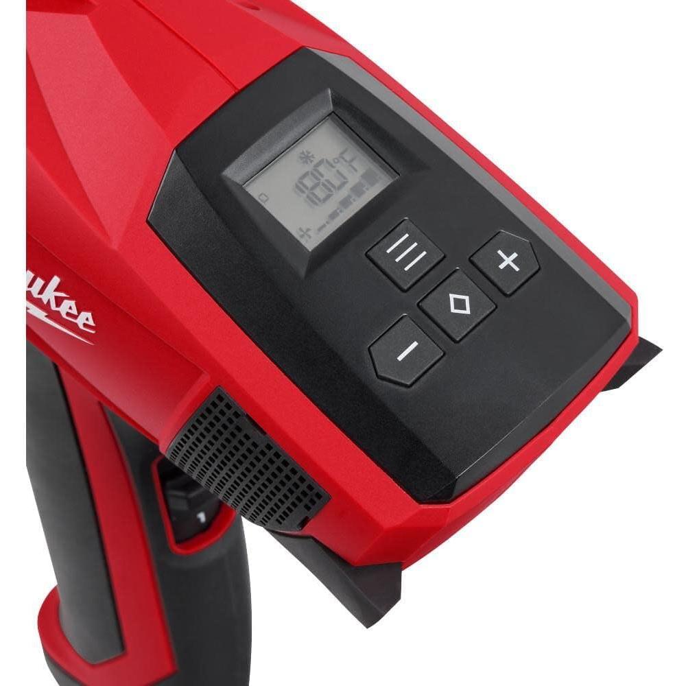 Pistola de Calor Milwaukee 12.5A LCD 49-621°C + Carro Premium