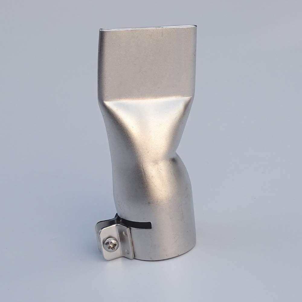 Boquilla Plana de 40mm Acero Inoxidable para Soldador de Plástico
