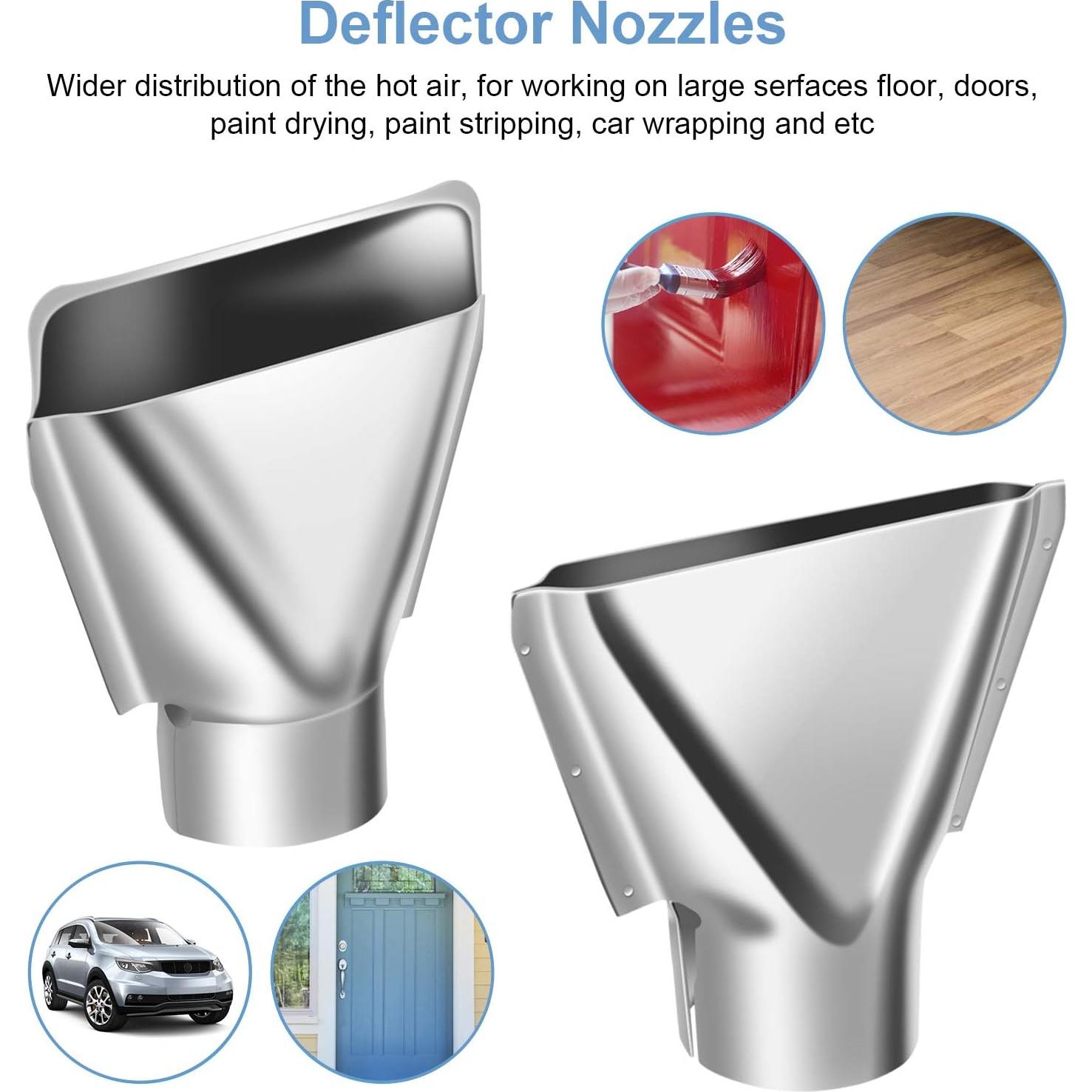 Set de 7 Puntas de Boquilla para Pistola de Calor 35mm Yosoo