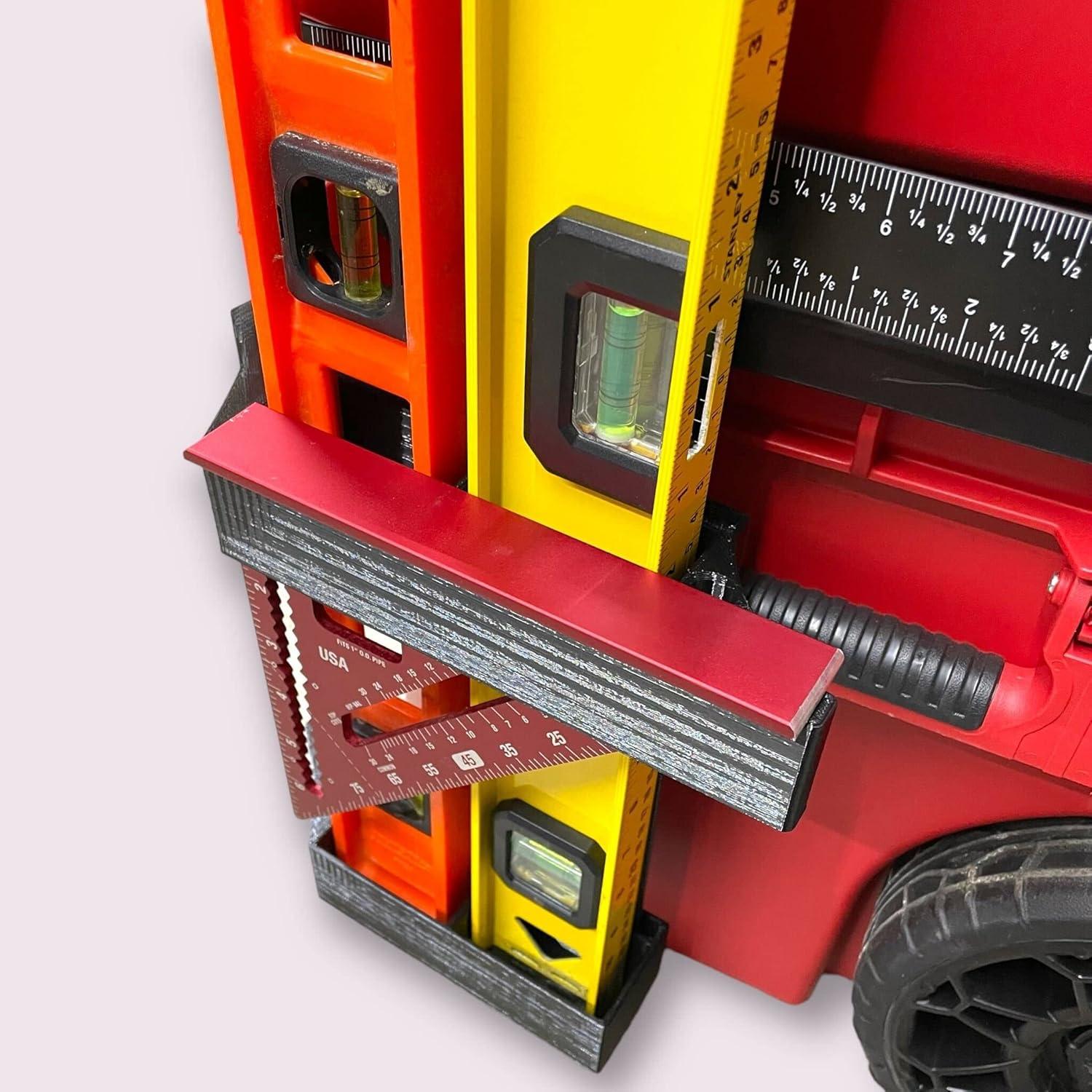 Accesorio Milwaukee Packout Doble Nivel + Bisel Cuadrado