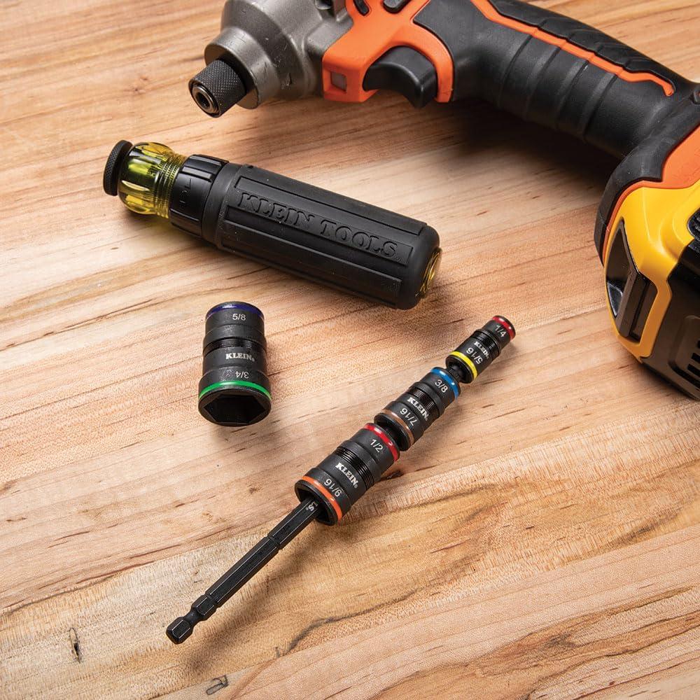 Juego de Enchufes de Impacto 9-en-1 Klein Tools 32934