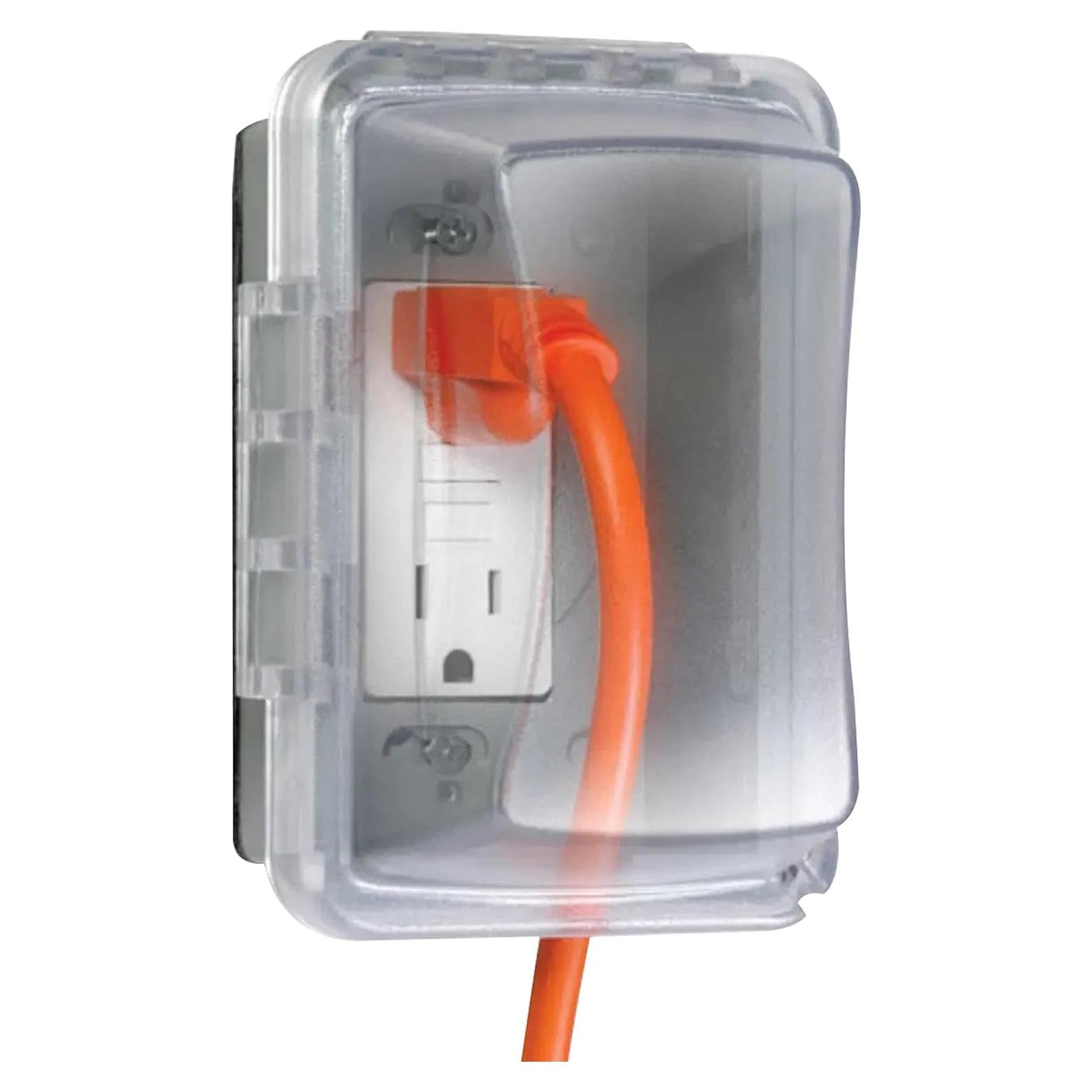 Cubierta a Prueba de Climas TayMac MM510C 1-Gang Transparente