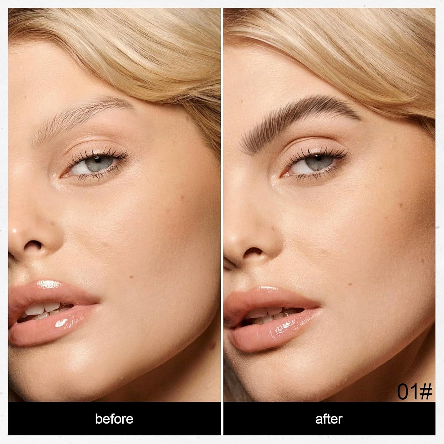 Bolígrafo de Cejas Anglicolor Microblading 01 Rubio Caramelo