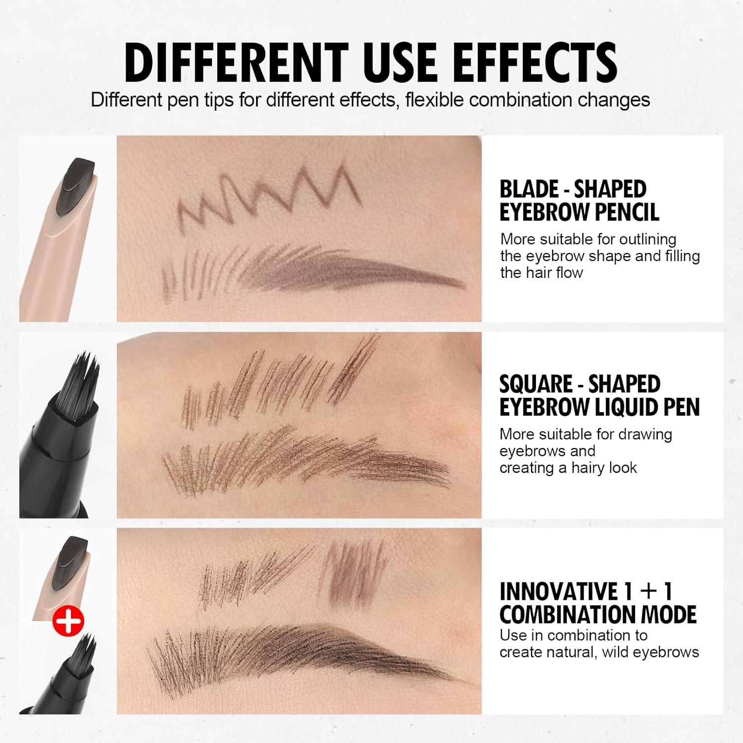 Bolígrafo de Cejas Anglicolor Microblading 01 Rubio Caramelo