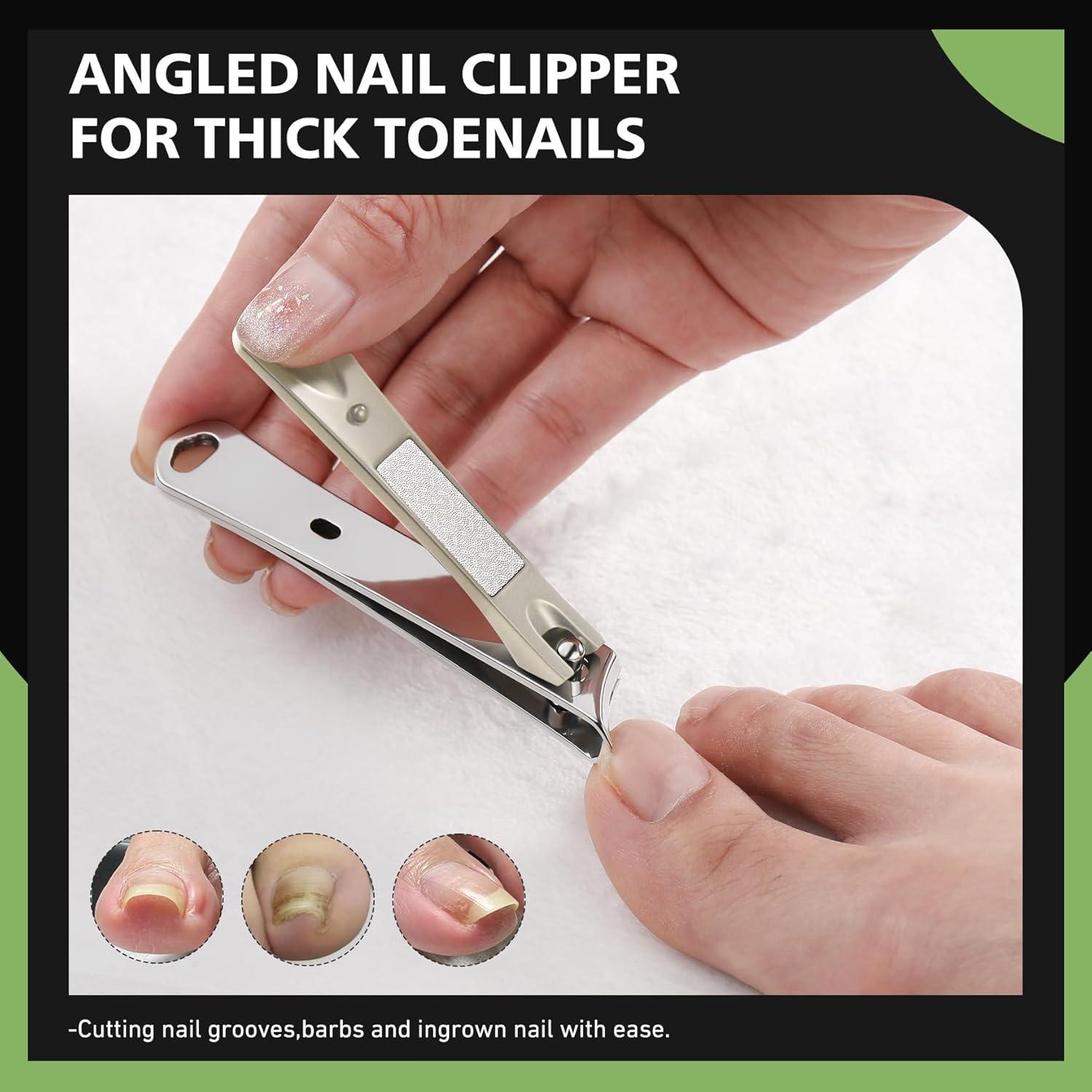 Cortauñas para Uñas Encarnadas BALUCA Inclinados Acero Inoxidable