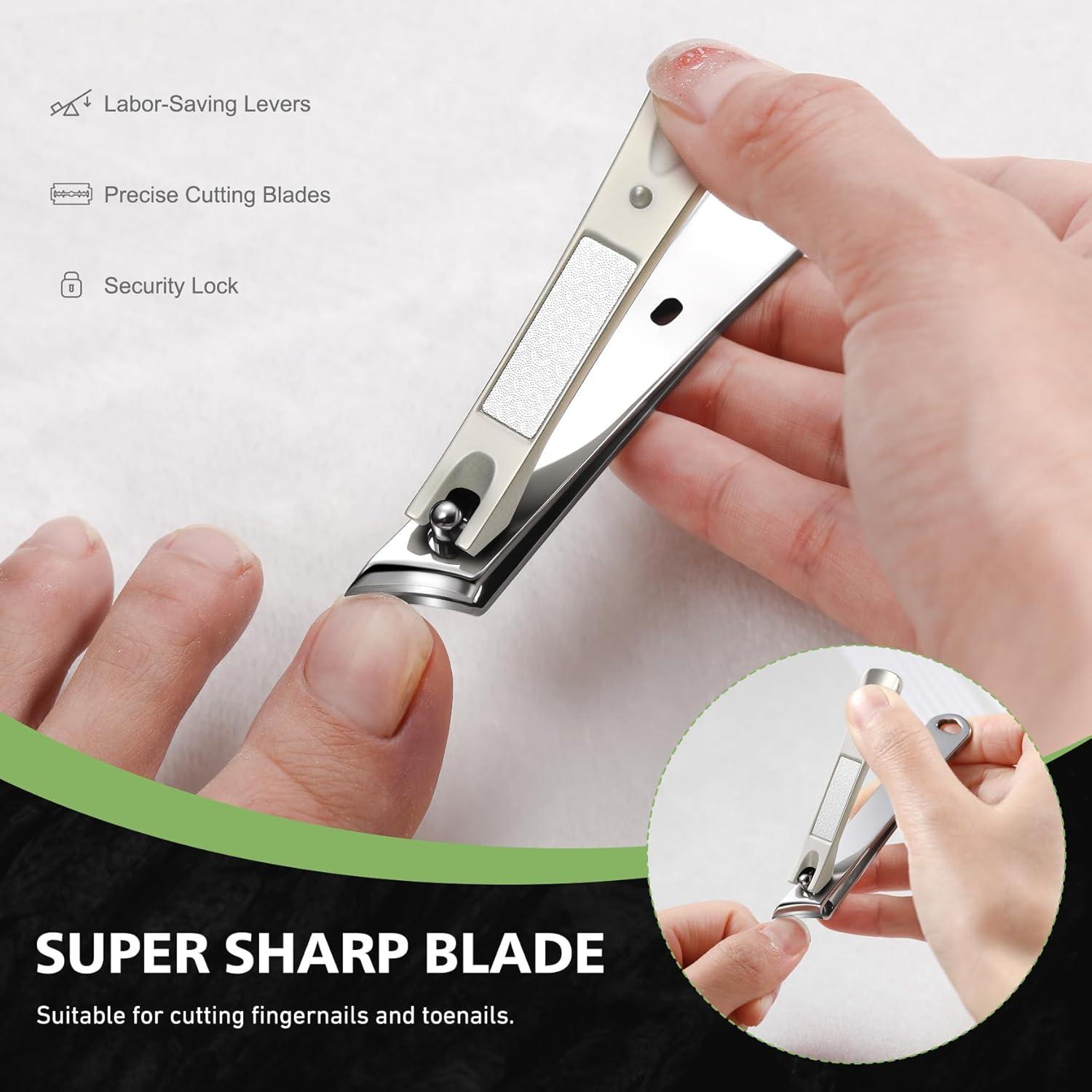 Cortauñas para Uñas Encarnadas BALUCA Inclinados Acero Inoxidable