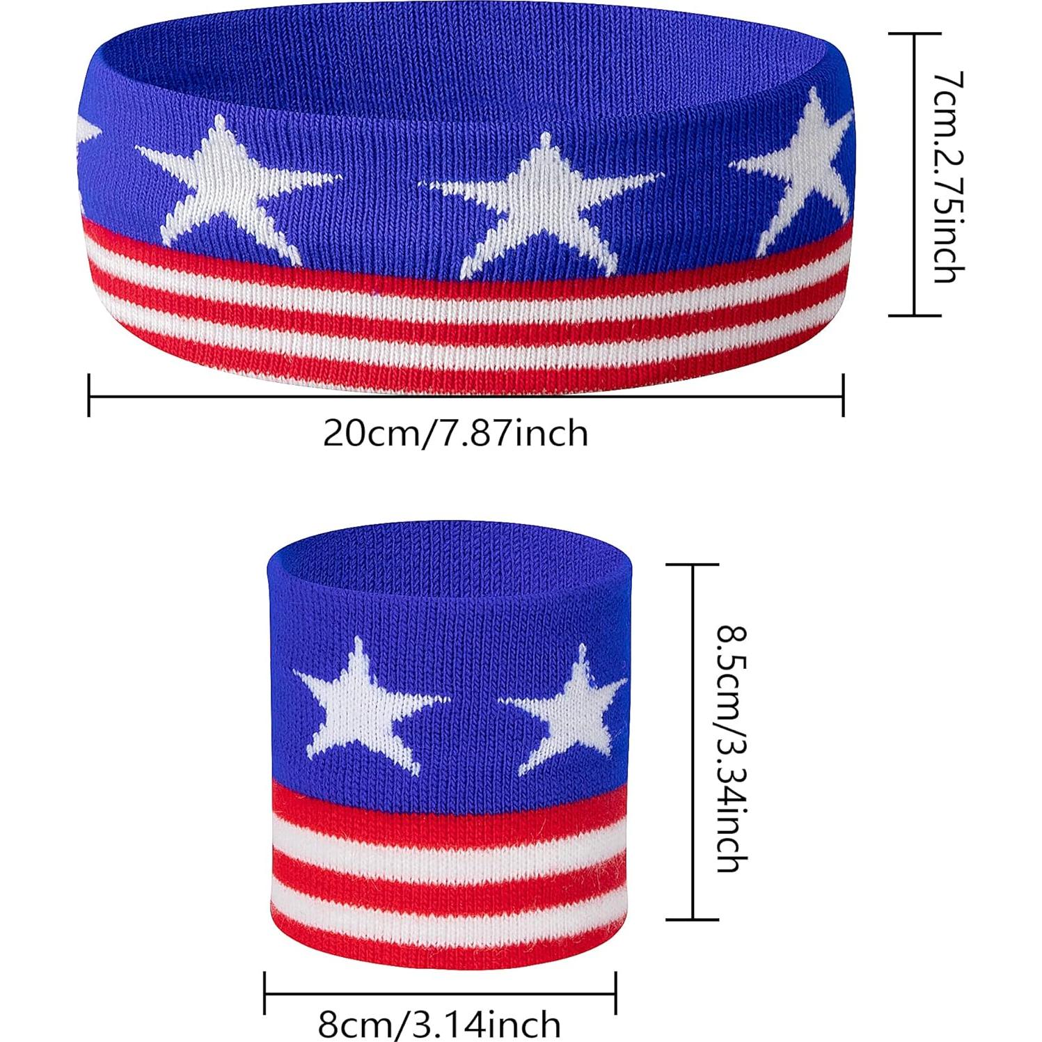 Conjunto de Banda de Sudor SHANGXING - Bandera Americana