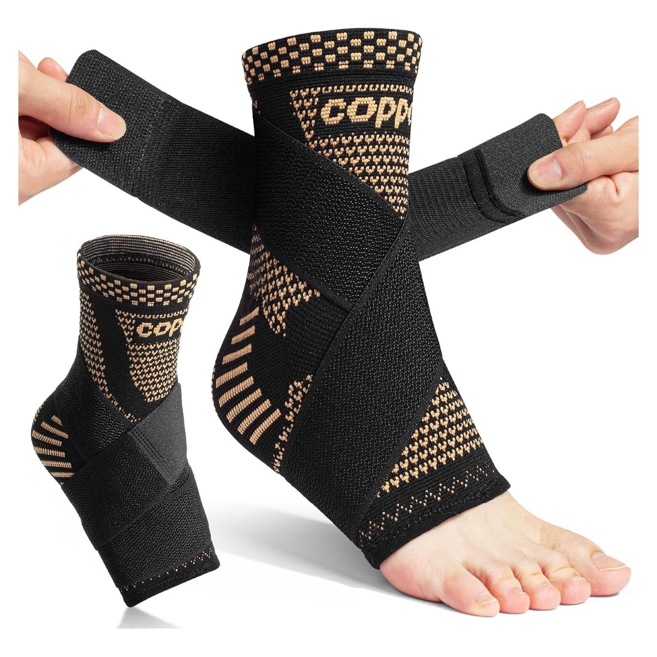 Férula para Tobillo DR. JK Pequeña Cobre y Negro Compresión