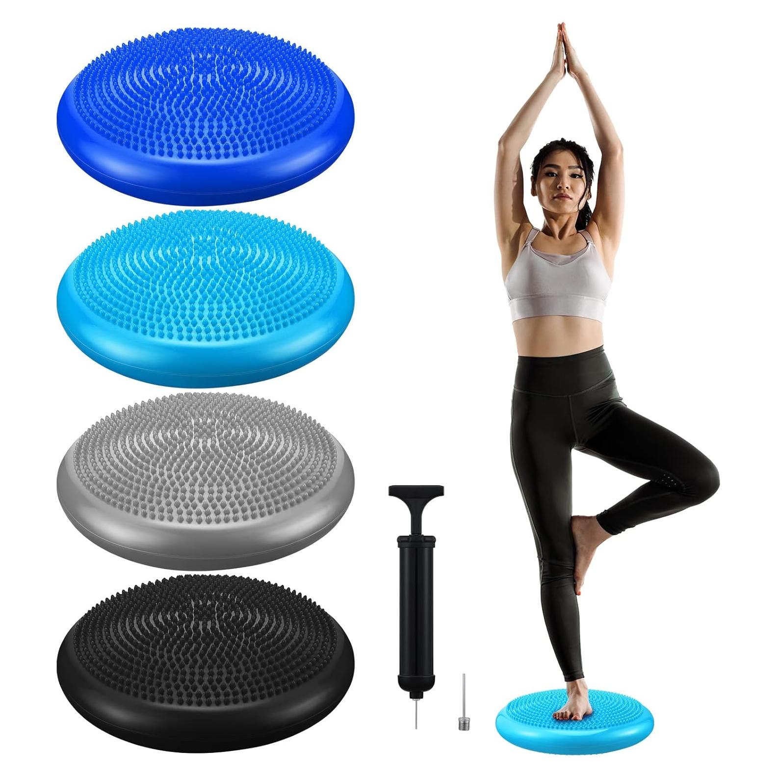 Cojines Inestables Inflables Sotiff 4 Pcs 34 cm con Bomba