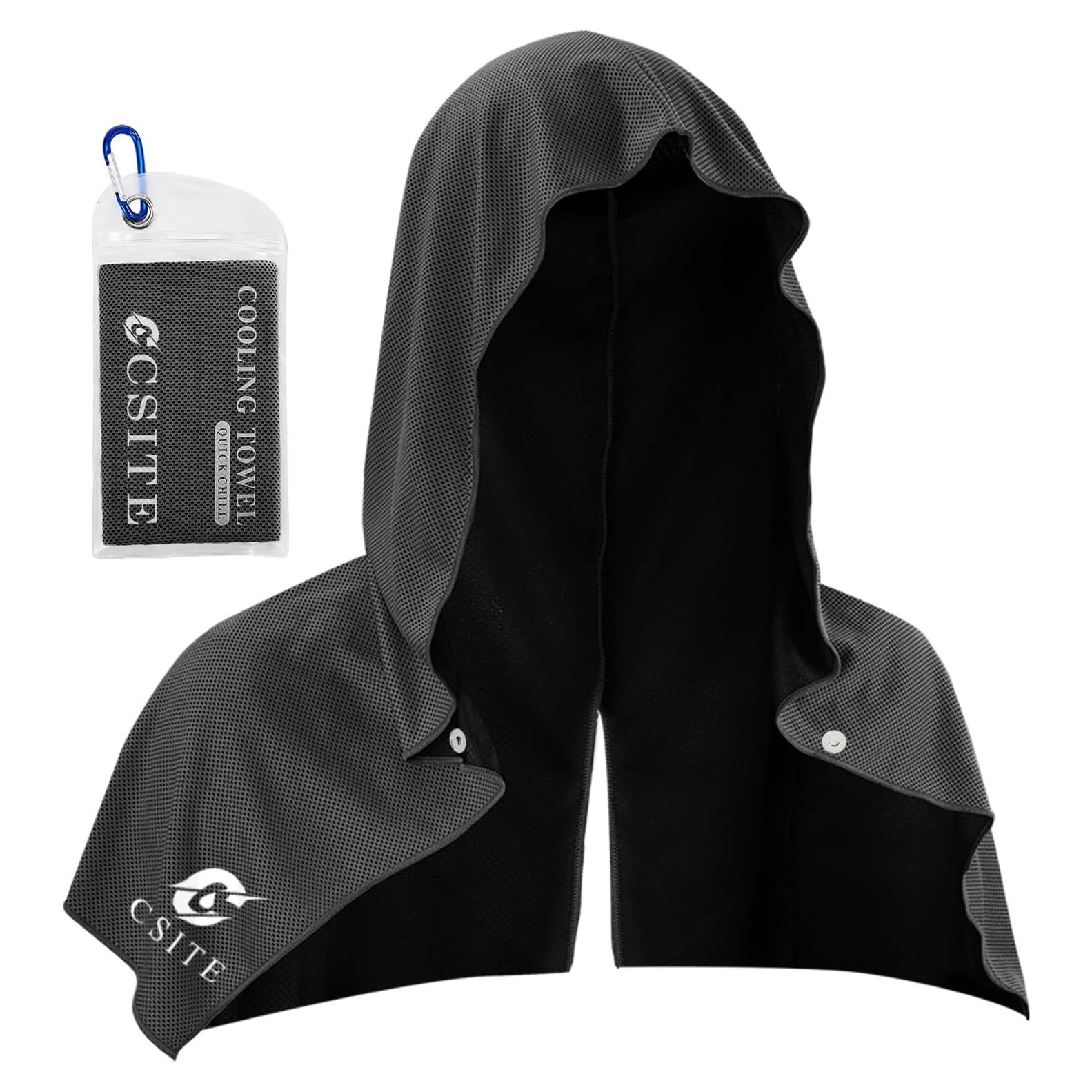 Toalla Refrigerante con Capucha CSITE 73.66x30.48cm UPF 50