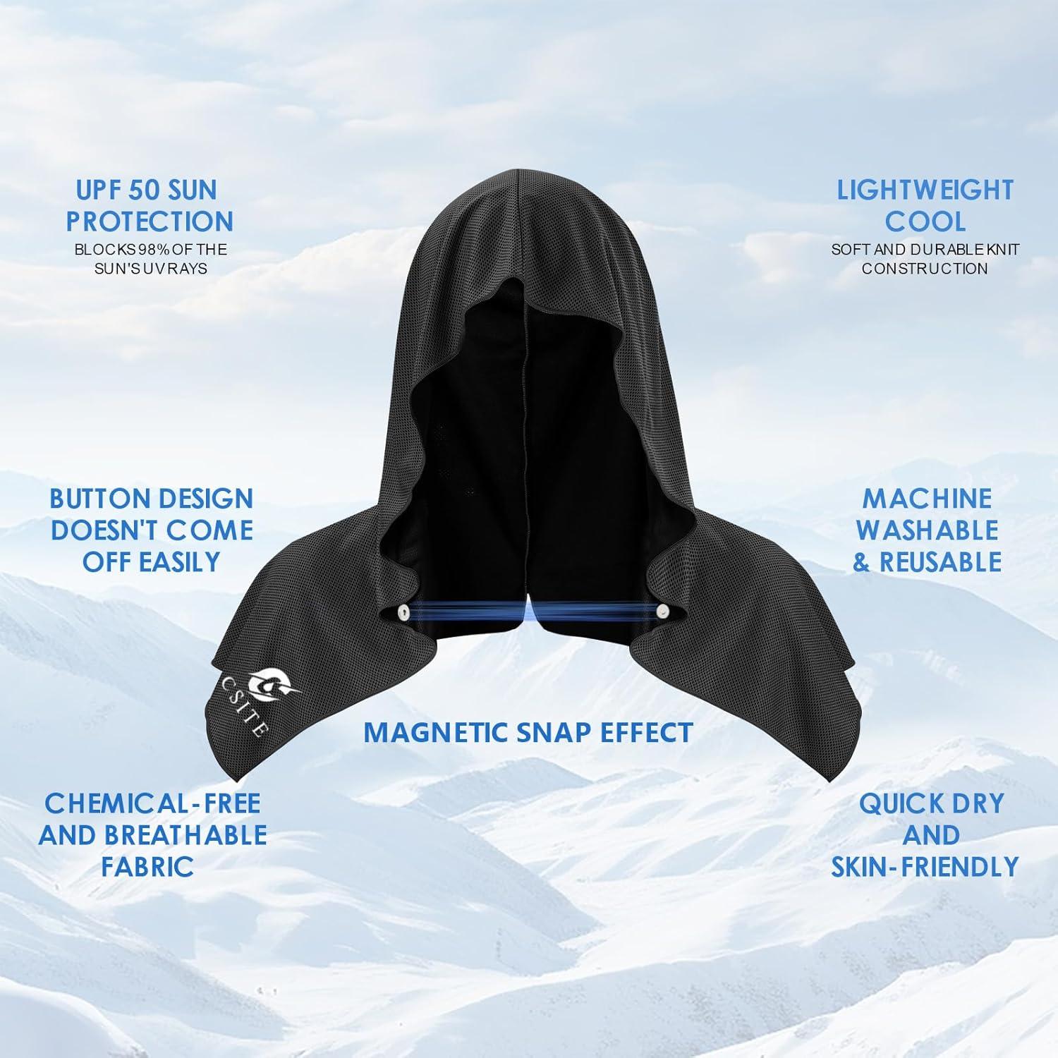 Toalla Refrigerante con Capucha CSITE 73.66x30.48cm UPF 50