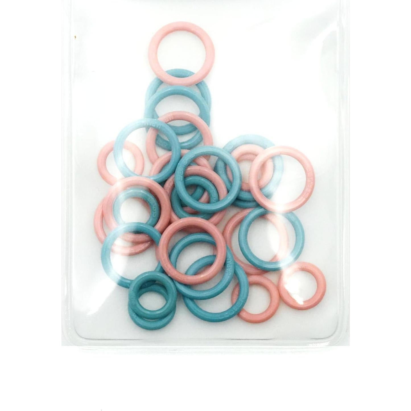 Anillos Marcadores de Puntos Clover Multicolor 30 Piezas