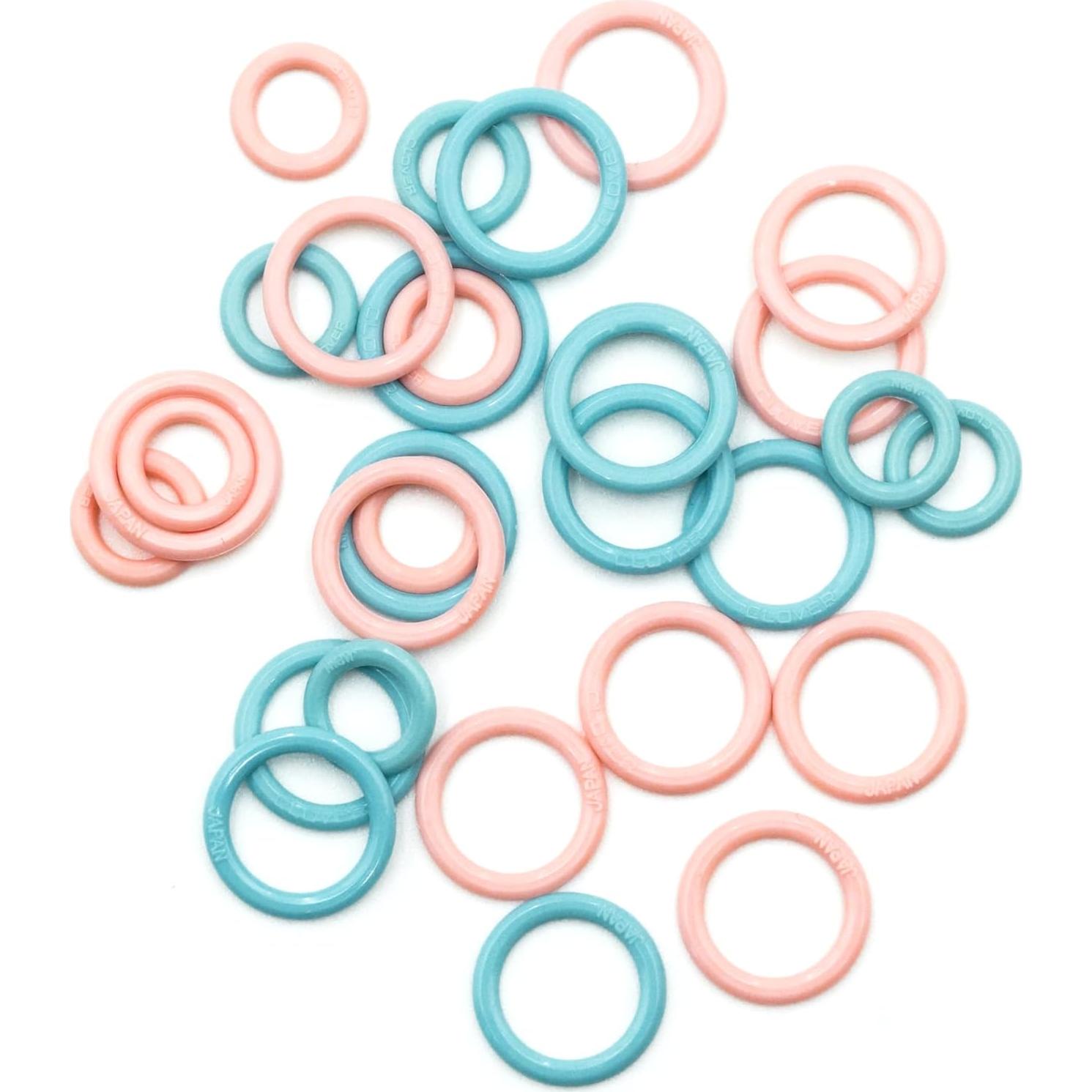 Anillos Marcadores de Puntos Clover Multicolor 30 Piezas