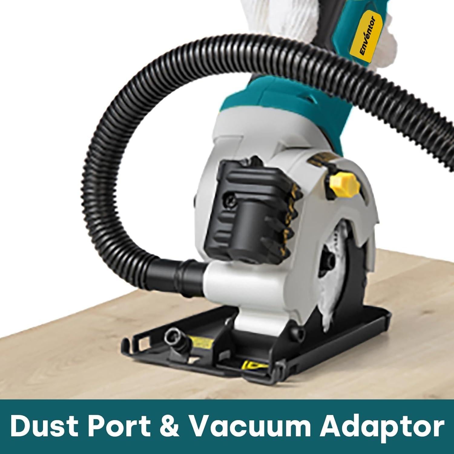 Sierra Circular Mini Enventor 4.8A 4000RPM 3 Hojas 85mm