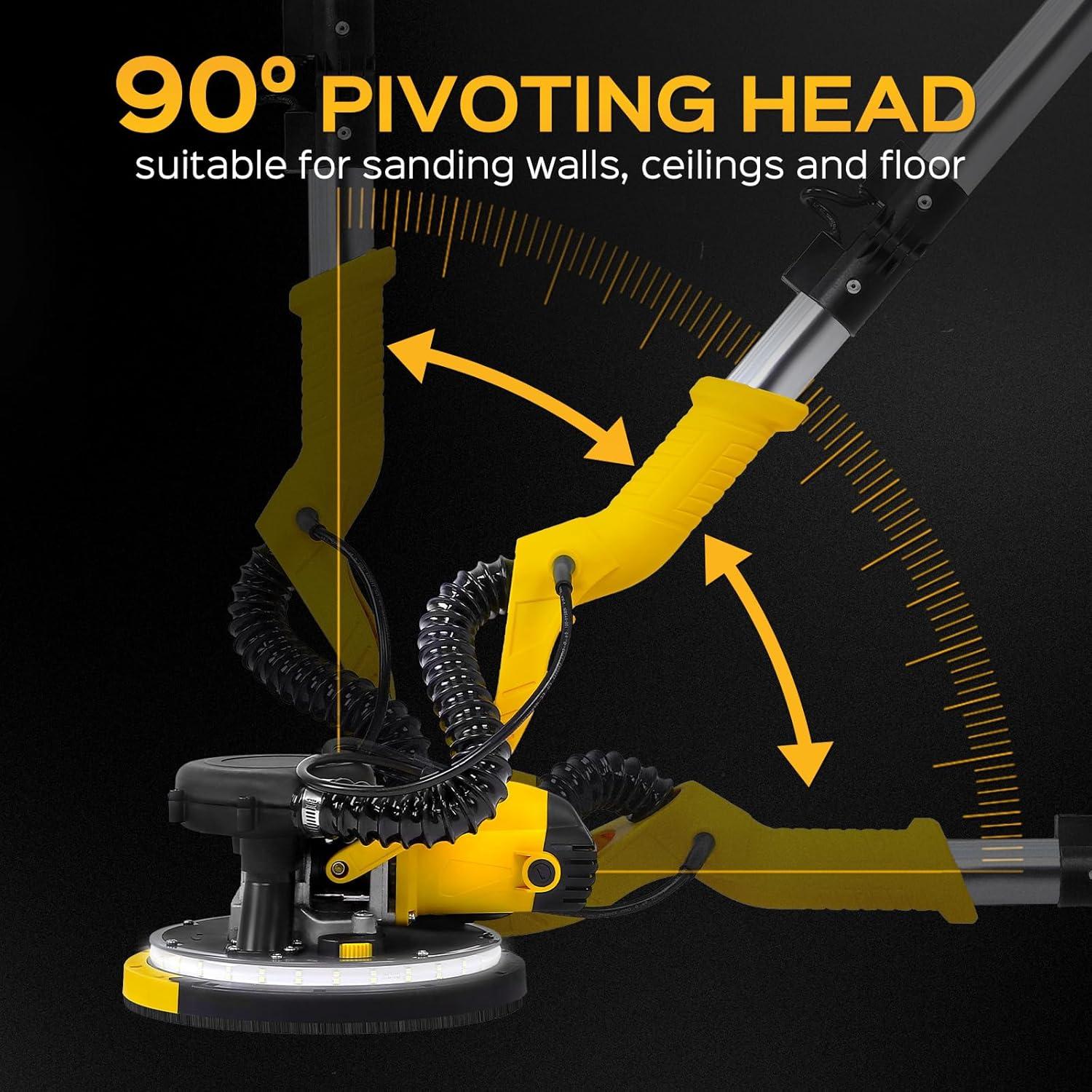 Lijadora Eléctrica de Drywall KUPERIA 8.5 Amp 800-1800 RPM