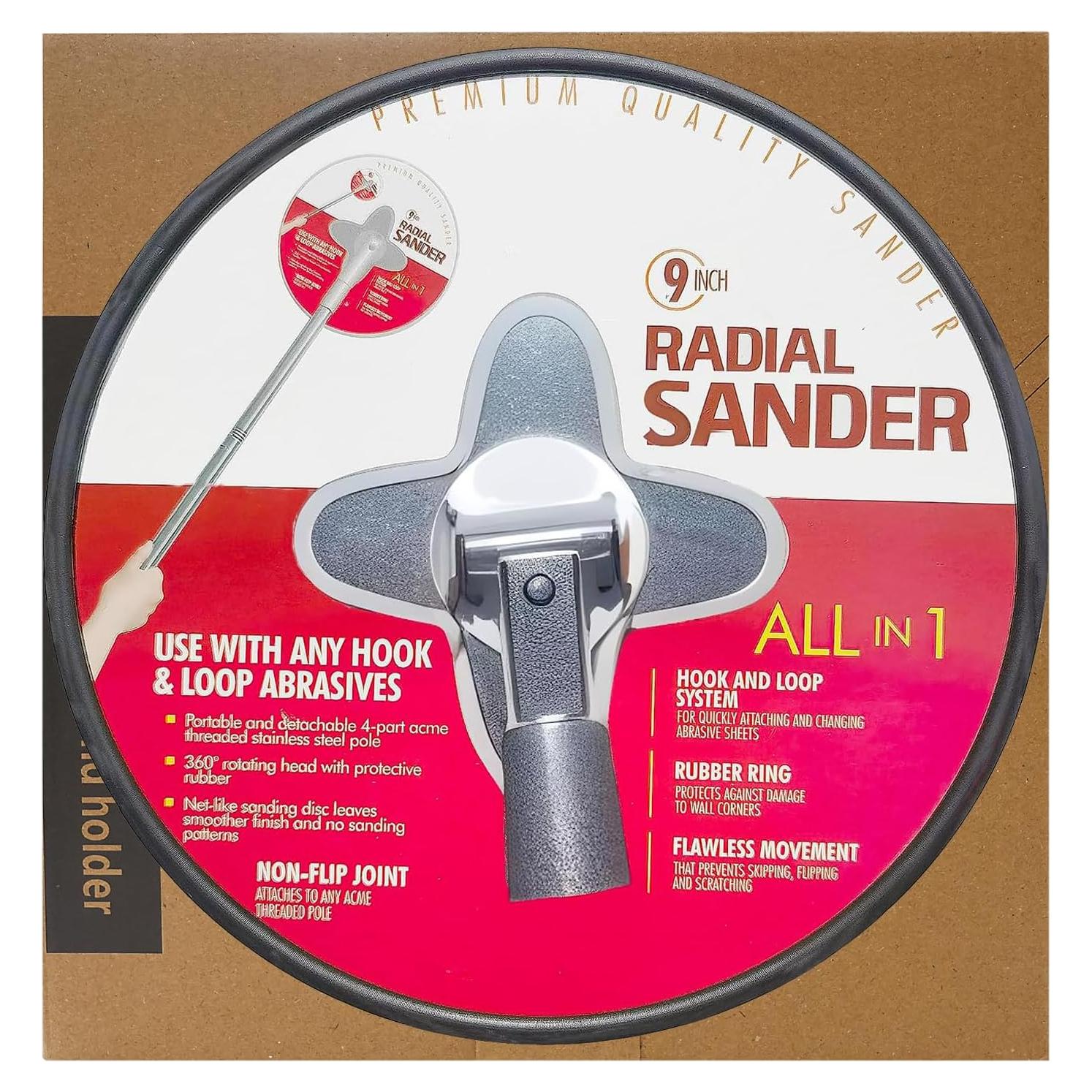 Lijadora de Yeso Manual Radial SACKORANGE 23 cm con Gancho