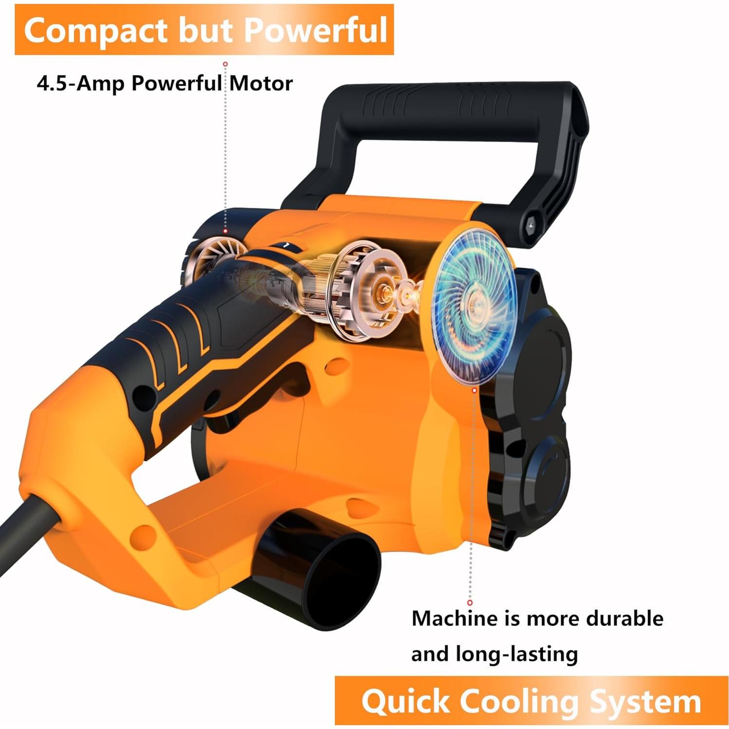 Lijadora Pulidora Eléctrica Dobetter DBDS500 500W 6 Velocidades