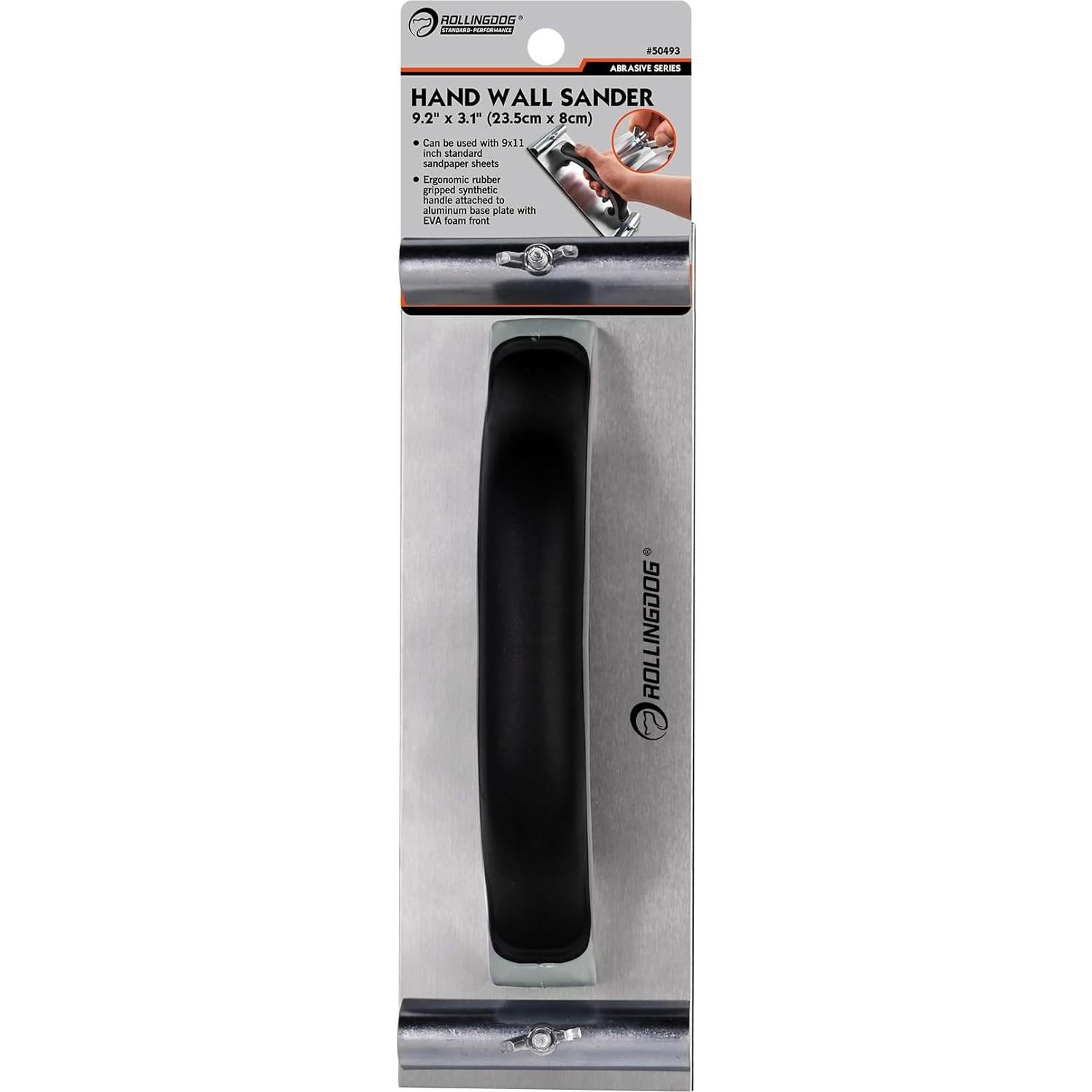 Lijadora de Mano ROLLINGDOG para Paneles de Yeso 22.86x7.62 cm