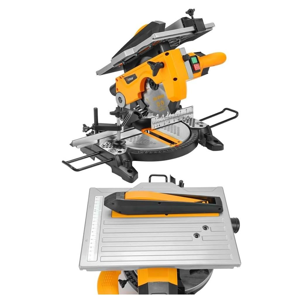 Sierra Ingleteadora y de Mesa Hoteche 2-en-1 8-1/4" 10A