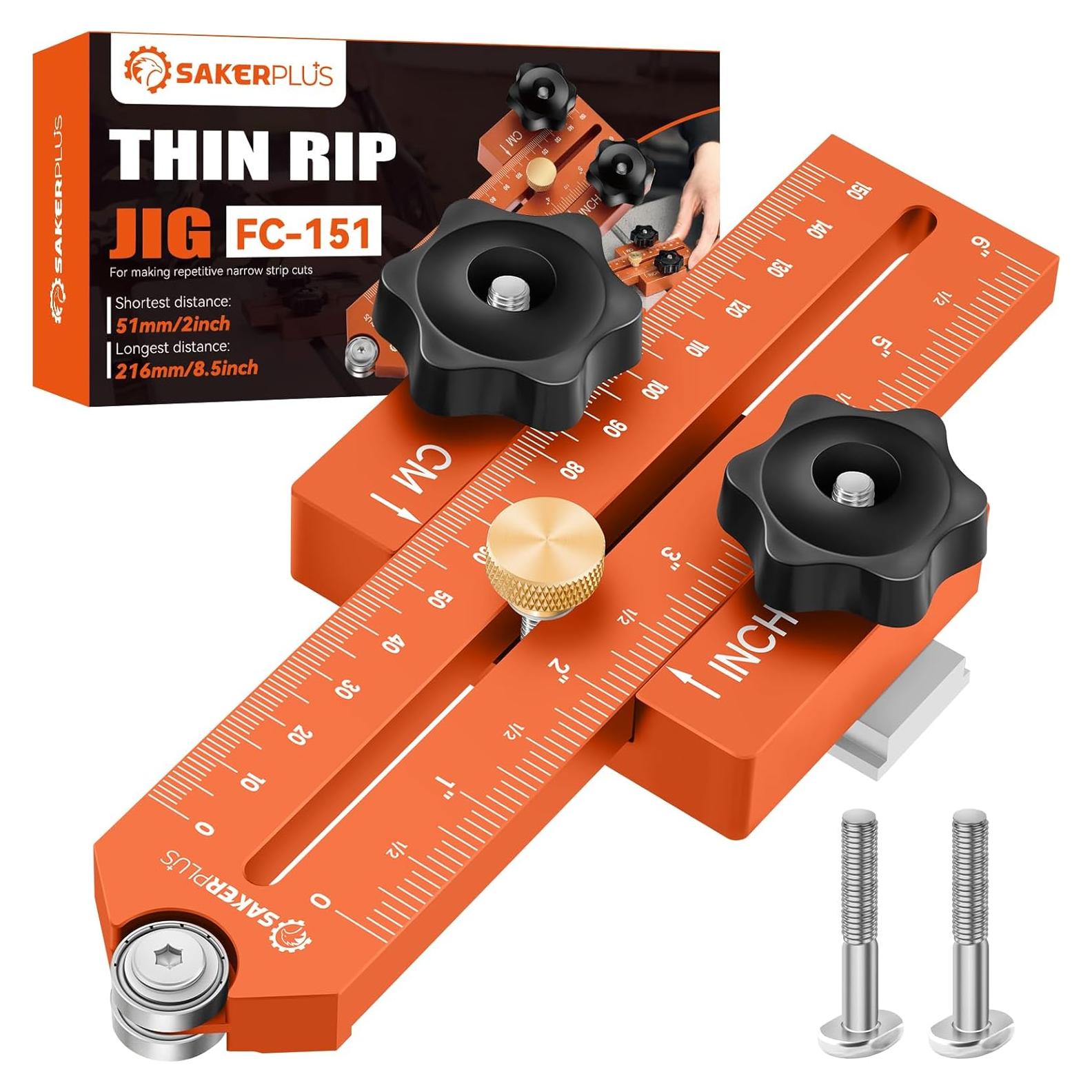 Guía de Sierra de Mesa SakerPlus FC-151 para Cortes Delgados