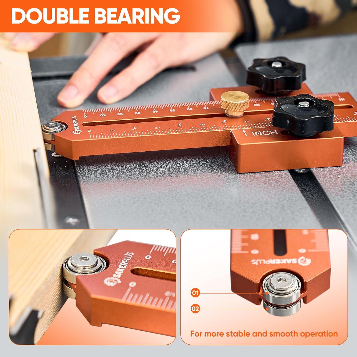 Guía de Sierra de Mesa SakerPlus FC-151 para Cortes Delgados