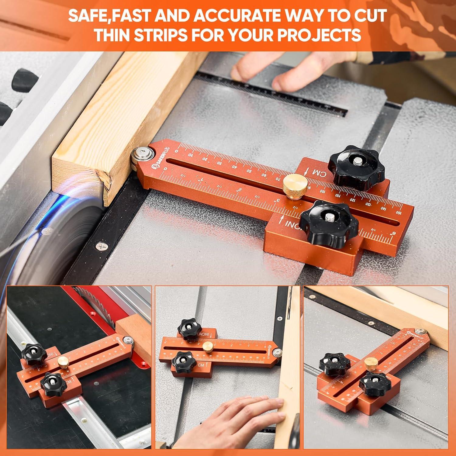 Guía de Sierra de Mesa SakerPlus FC-151 para Cortes Delgados