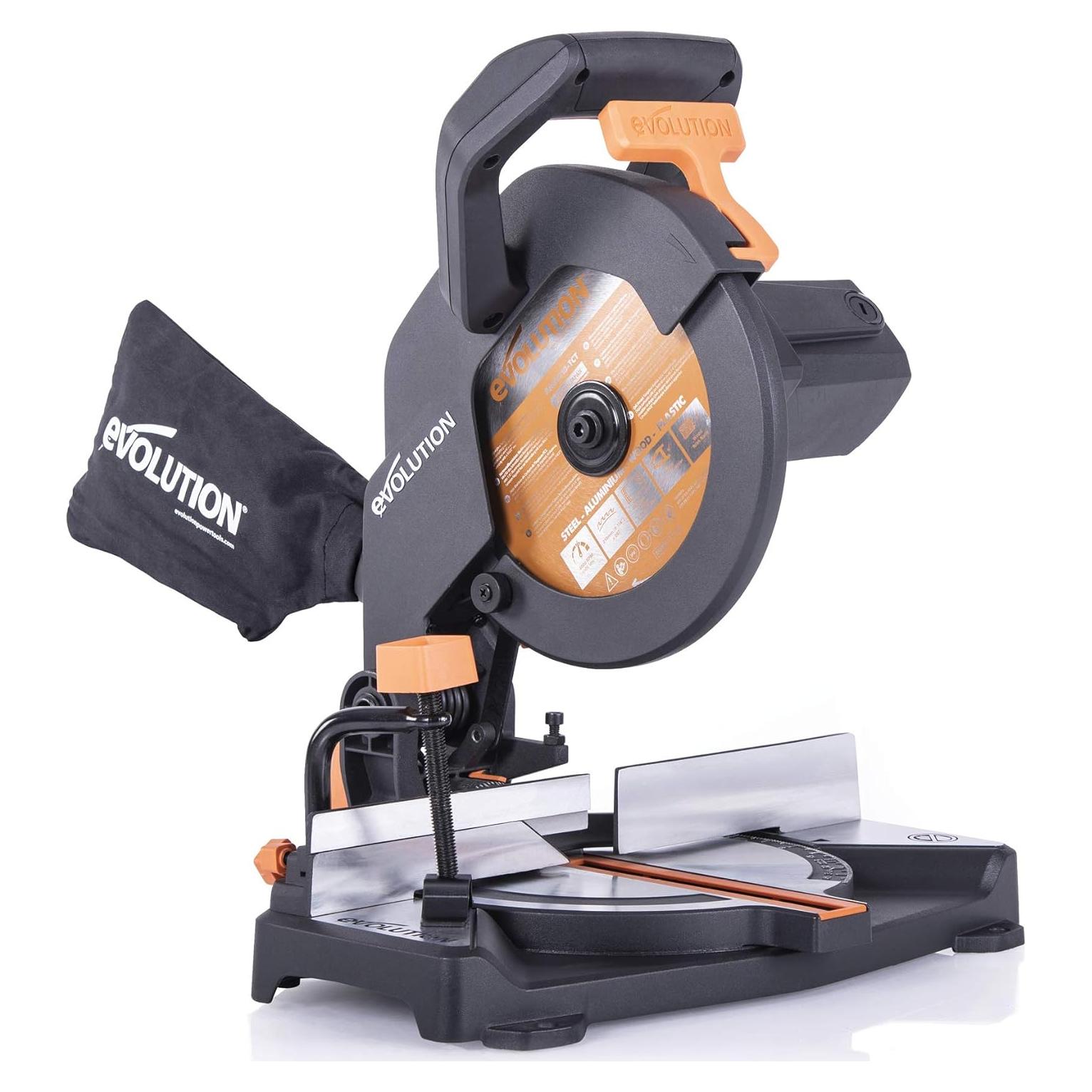 Sierra Ingletadora Compuesta Evolution R210CMS 1200W Multi-Material