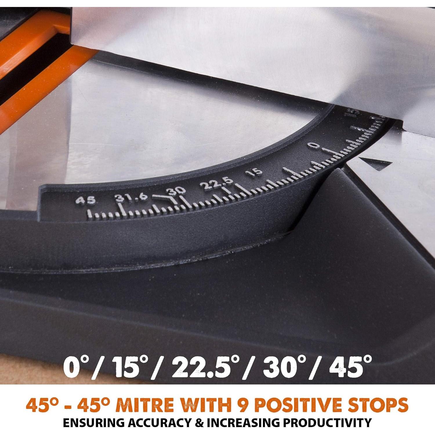 Sierra Ingletadora Compuesta Evolution R210CMS 1200W Multi-Material