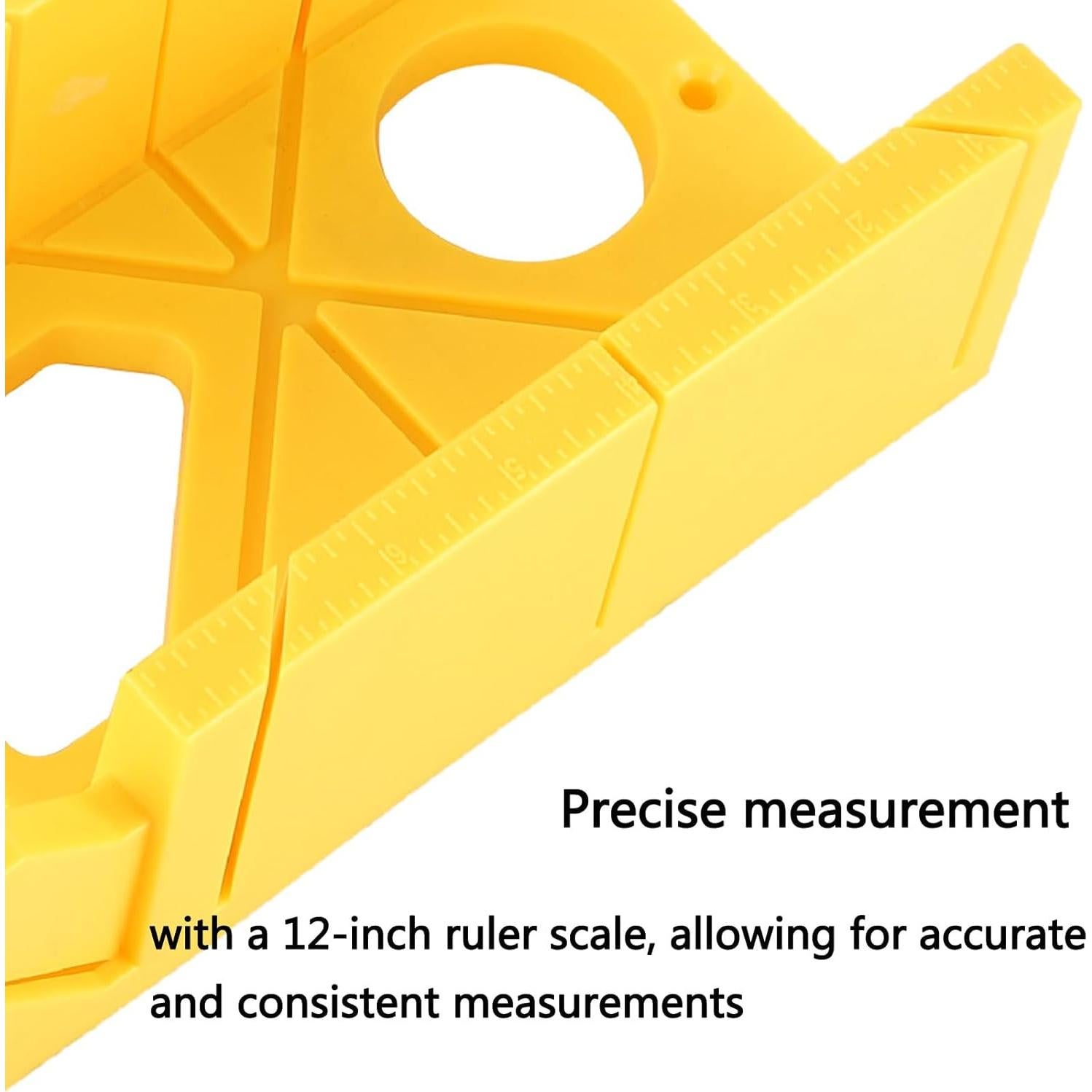 Juego de Caja de Inglete y Sierra Luexian 30 cm Manualidades