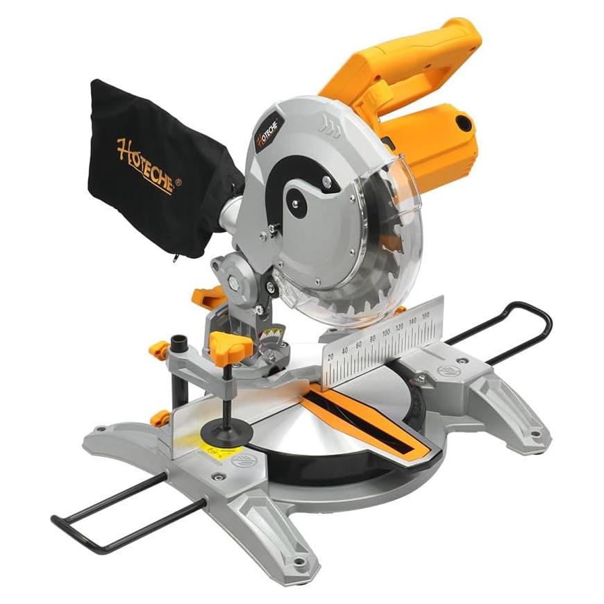 Sierra Ingletadora Hoteche 210mm 11A 5000RPM para Madera