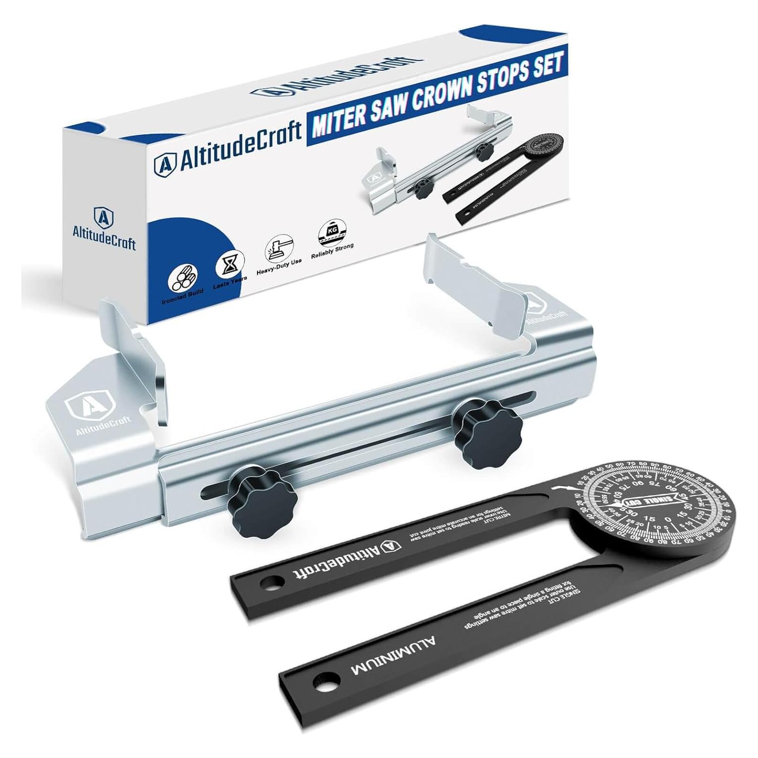 Juego de Paradas de Corona y Transportador de Inglete AltitudeCraft