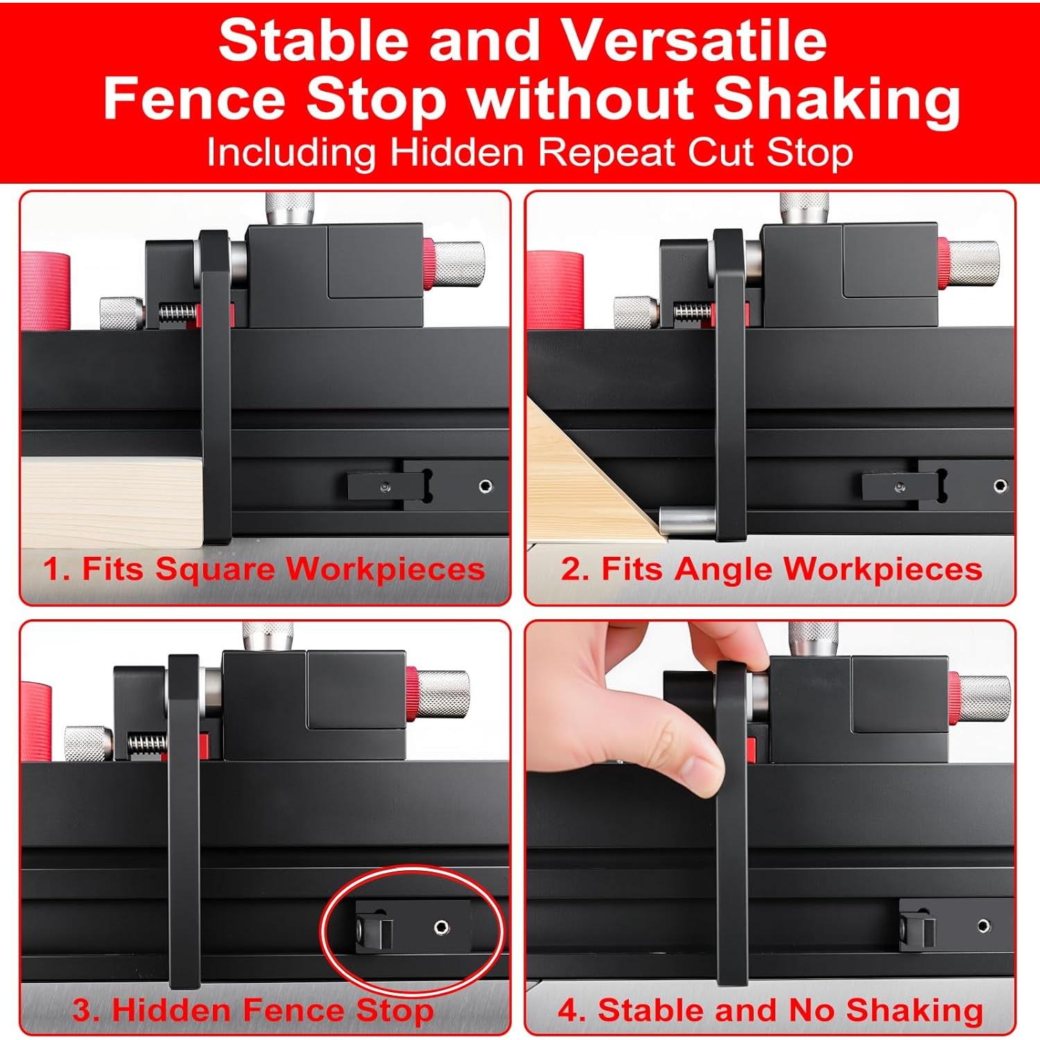 Medidor de Inglete GOINGMAKE para Sierra de Mesa 91.44 cm