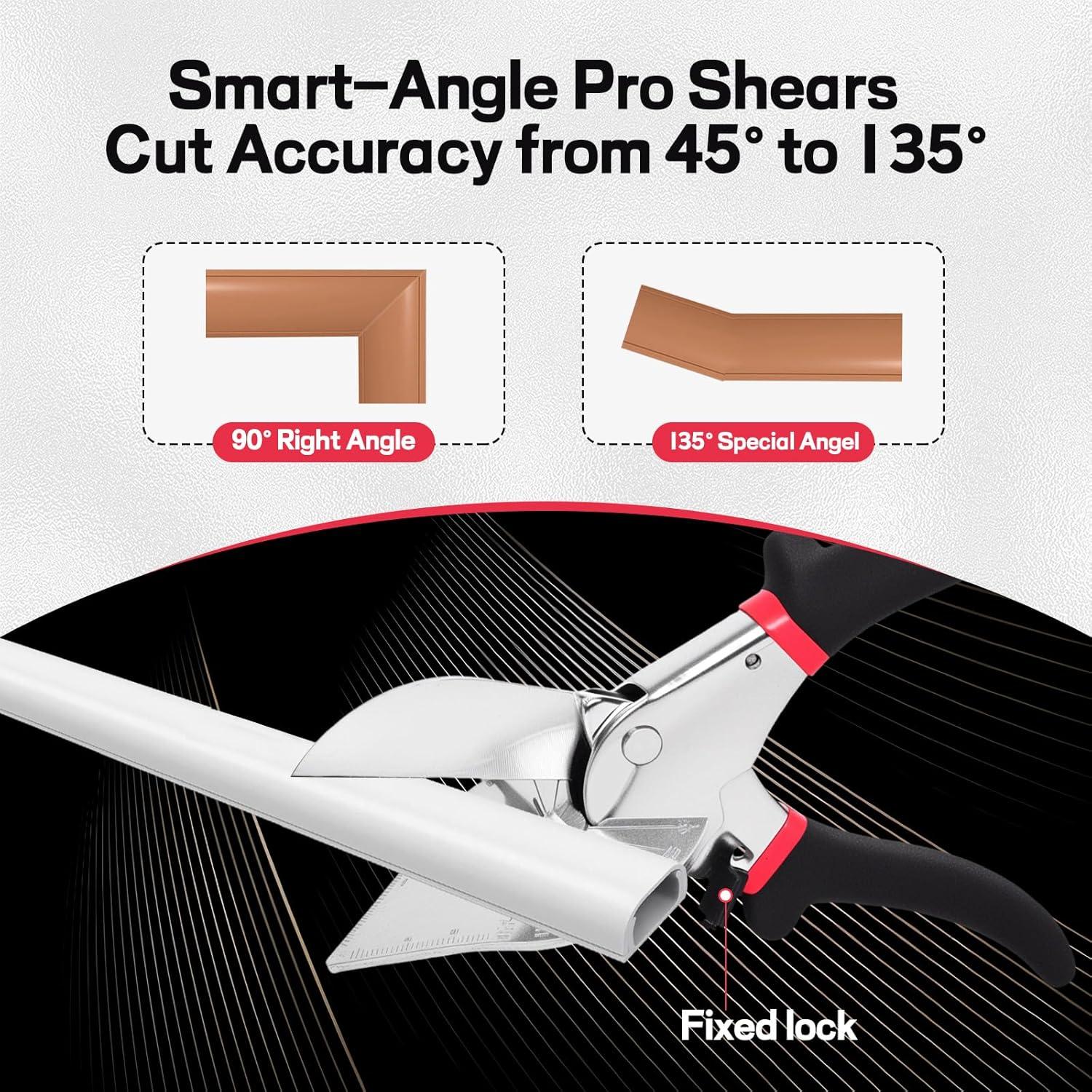 Tijeras de Inglete BECOMFY con Cuchilla SK5 y Ajuste 45-135°