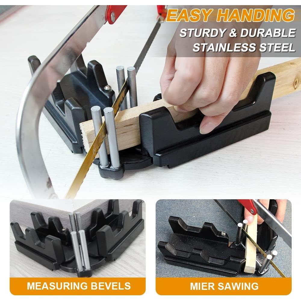 Herramienta de Corte y Medición 2-en-1 AUSTUFF para Carpintería