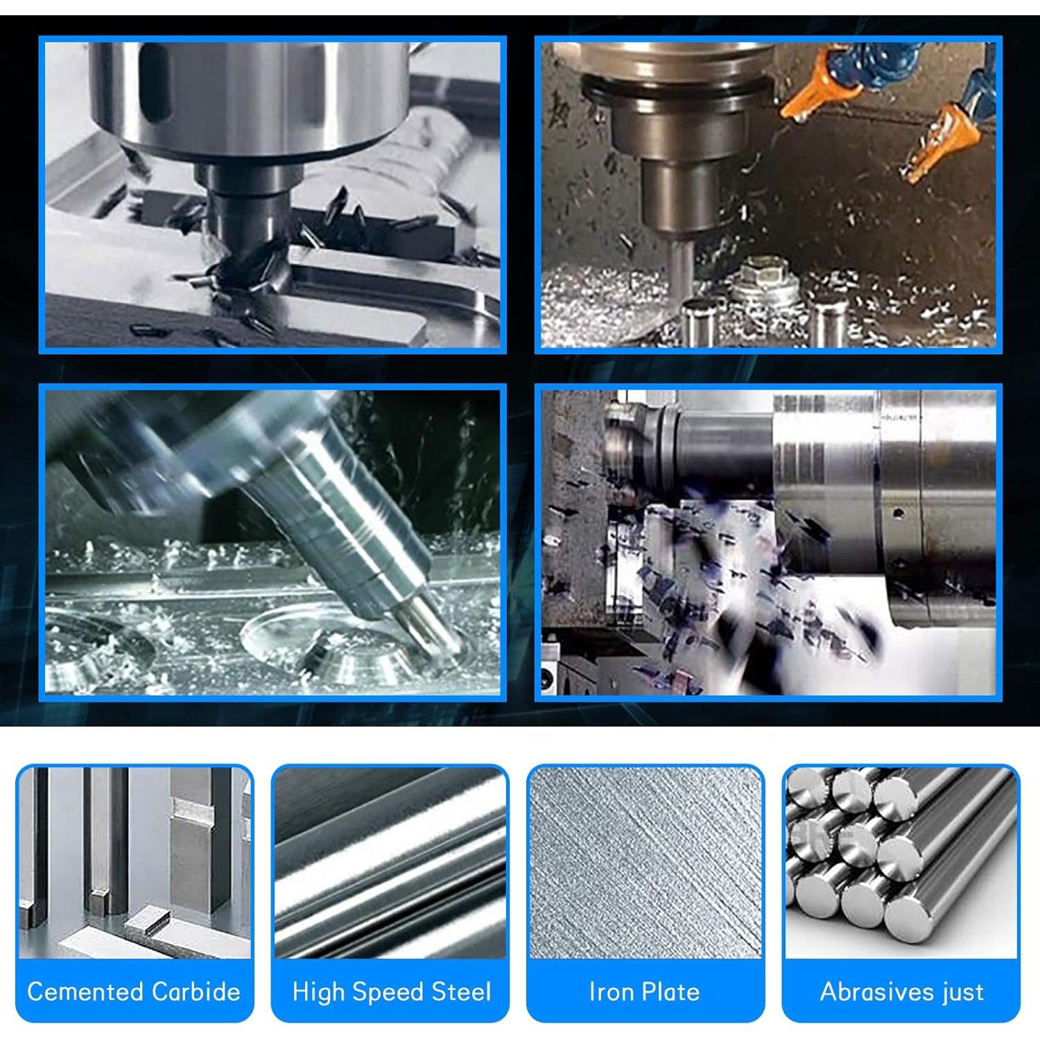 Juego de 7 Brocas Centrales M2 1.0 a 5.0mm con Estuche