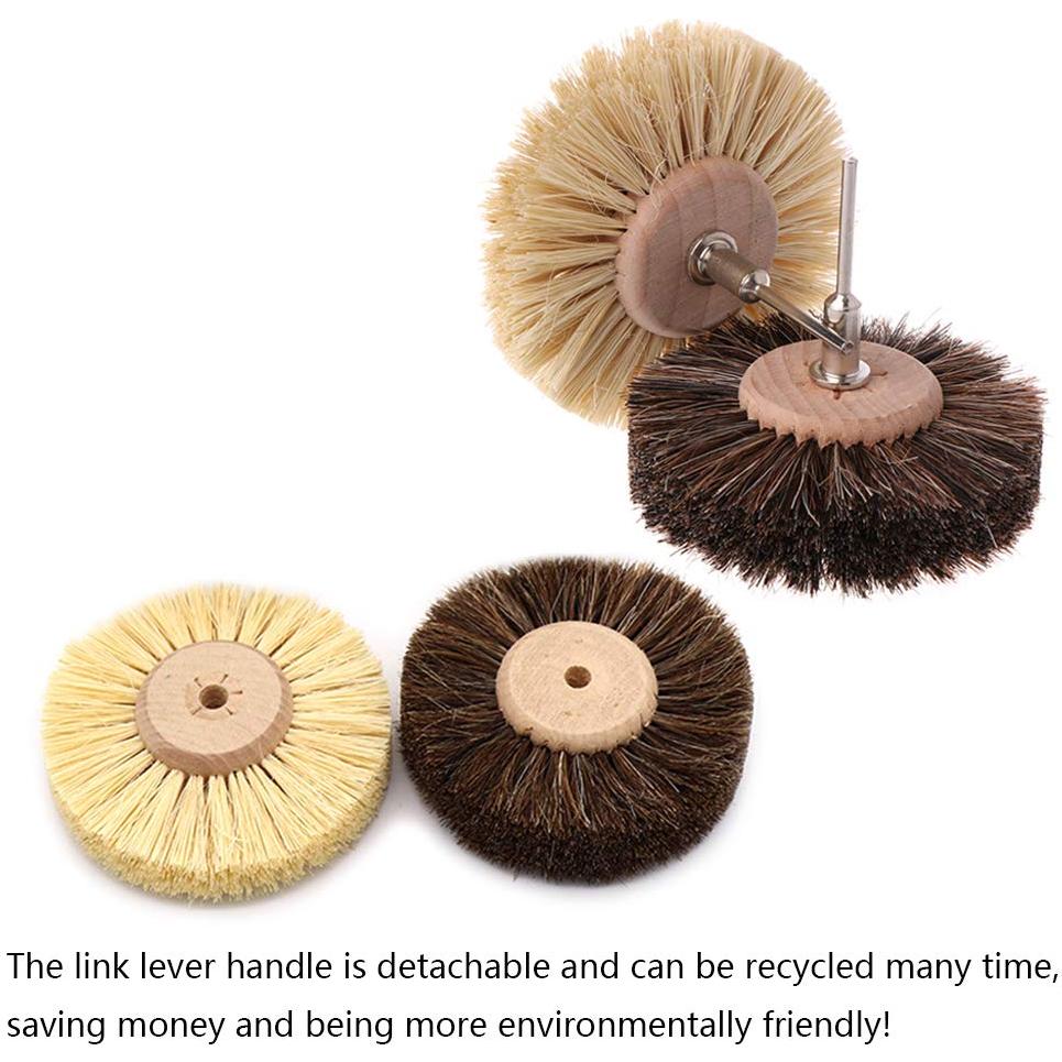 Cepillo de Filamento de Sisal y Cabello de Caballo MISHITI 80mm