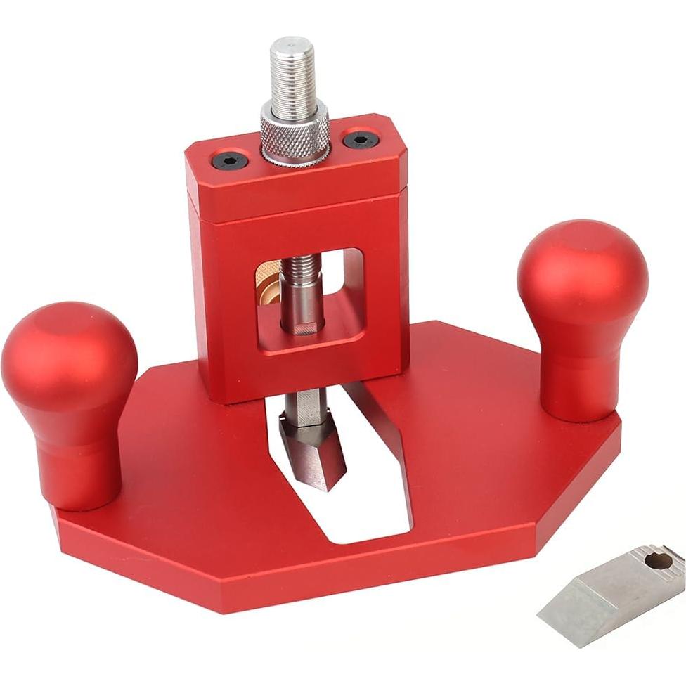 Planeador Router Manual JCFANTS Rojo Ajustable 30mm