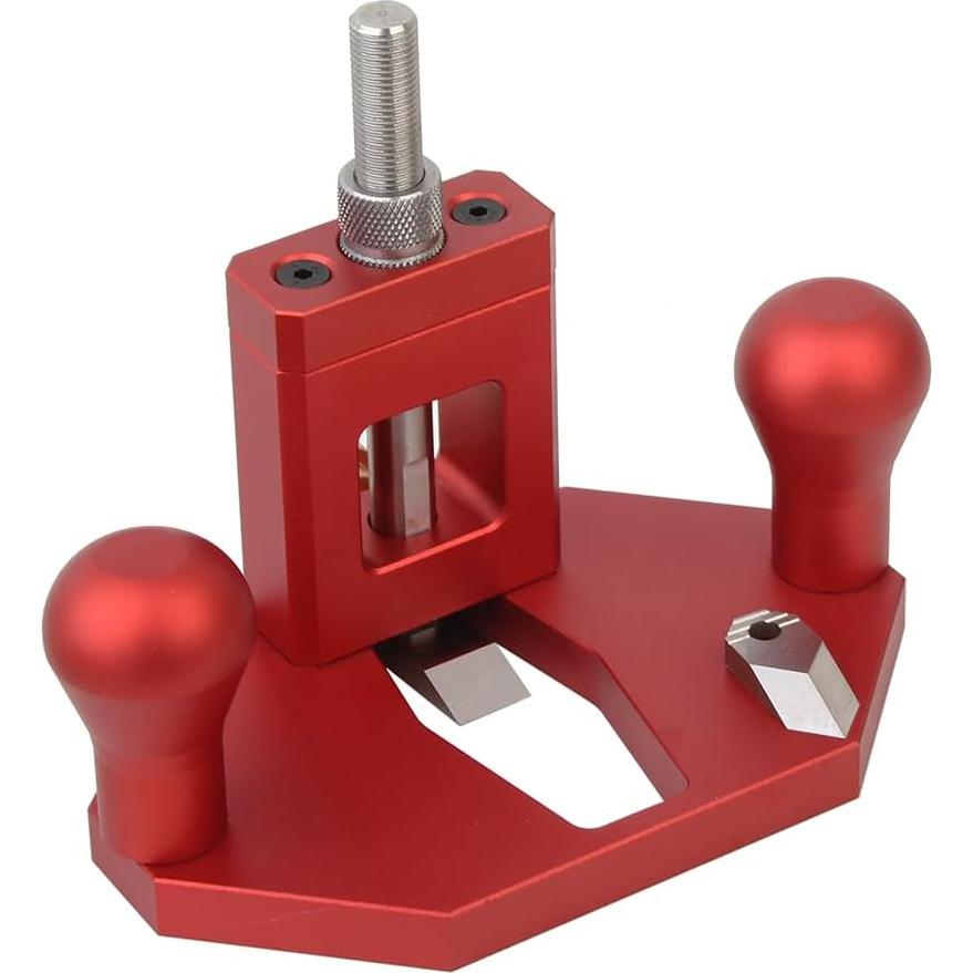 Planeador Router Manual JCFANTS Rojo Ajustable 30mm