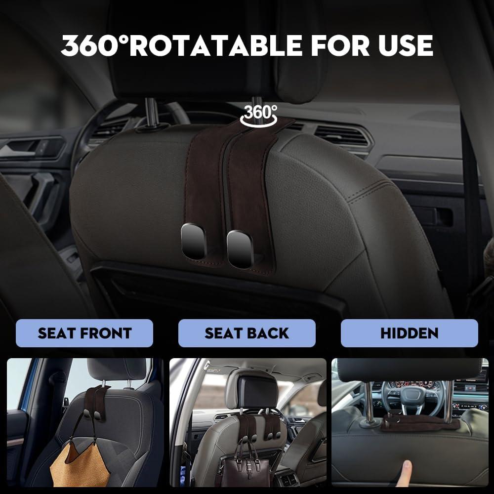 Gancho para bolso de coche NHHEO - Universal Negro