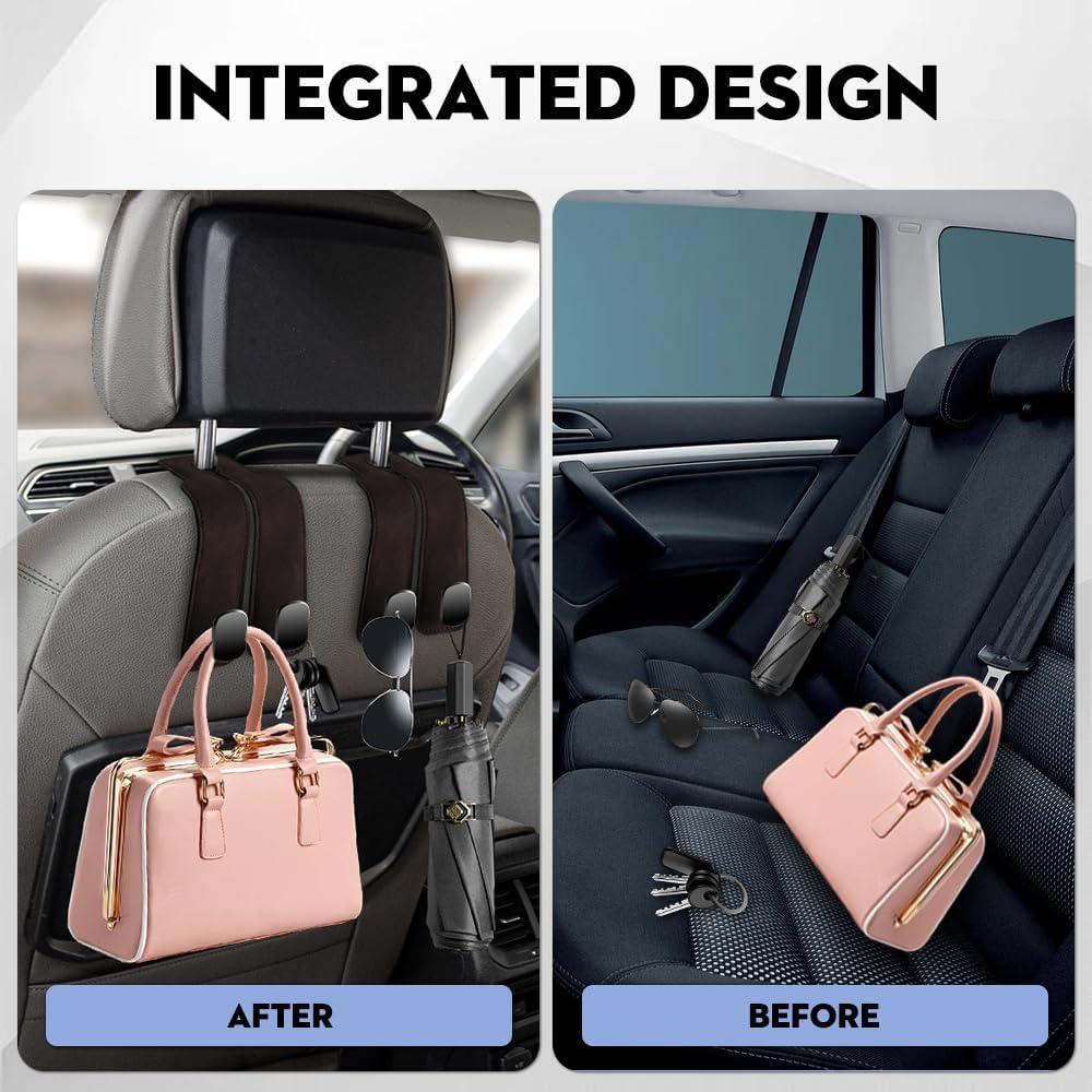 Gancho para bolso de coche NHHEO - Universal Negro
