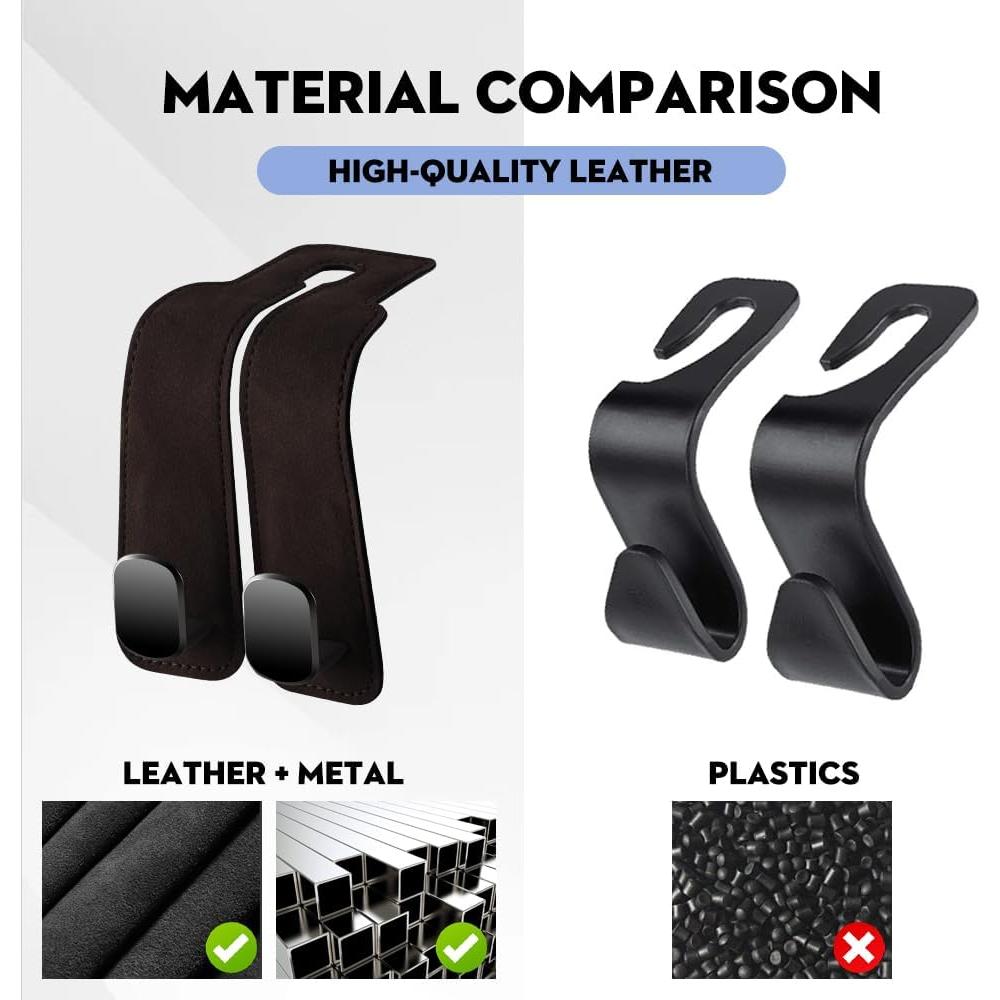 Gancho para bolso de coche NHHEO - Universal Negro