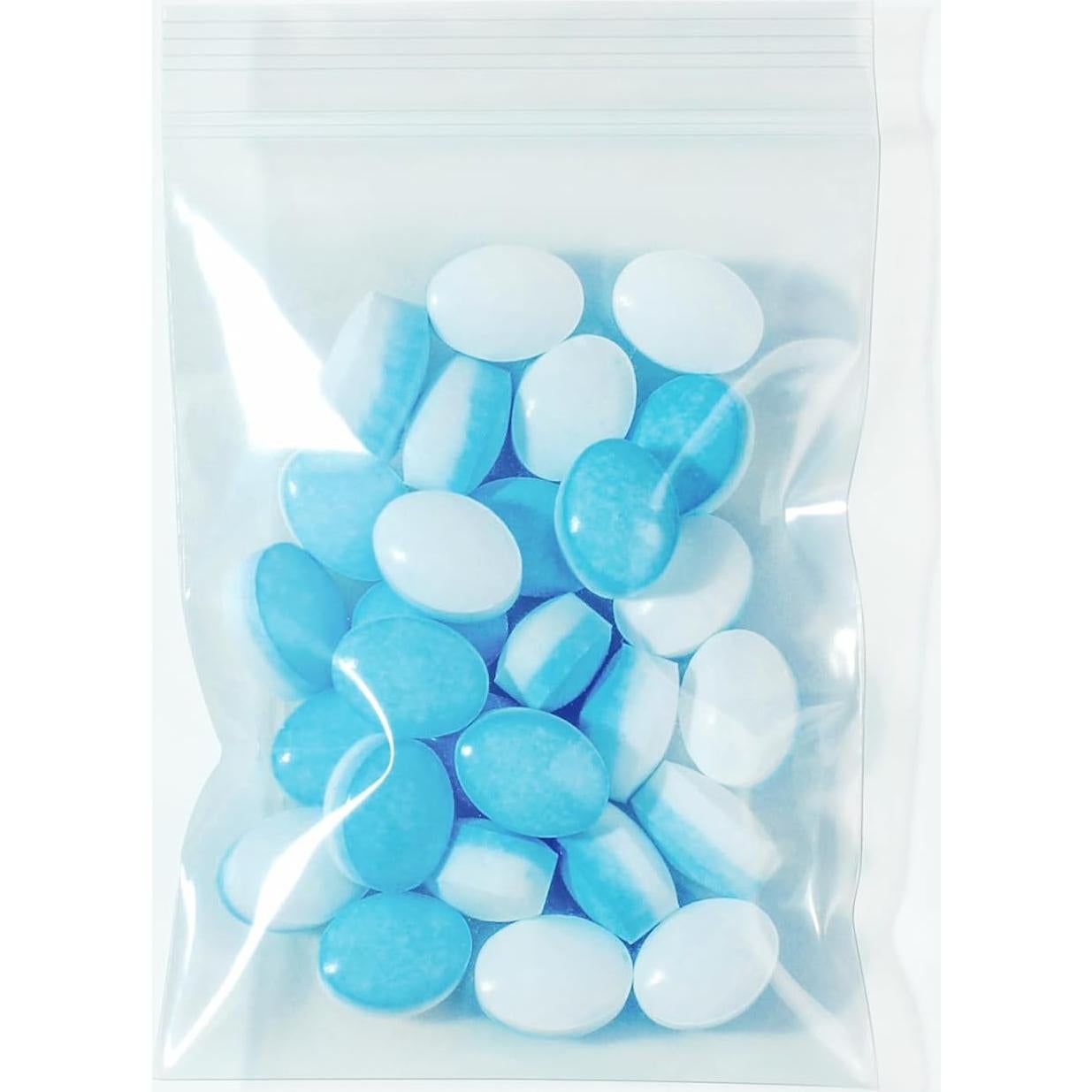 300 Bolsas de Pastillas Reutilizables MZRoyal 4.7 mil 3 Tamaños