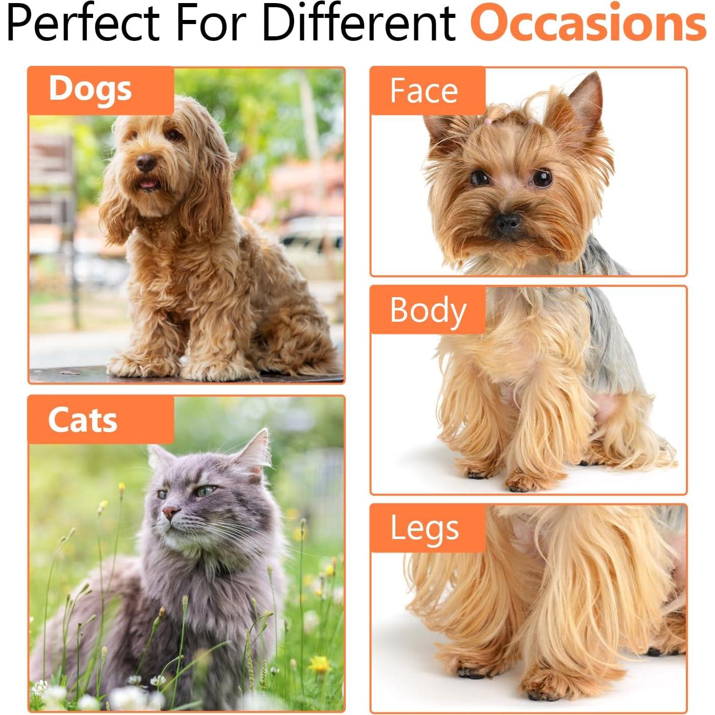 Tijeras para Perros Laazar Redondeadas Acero Inoxidable 7.6 cm