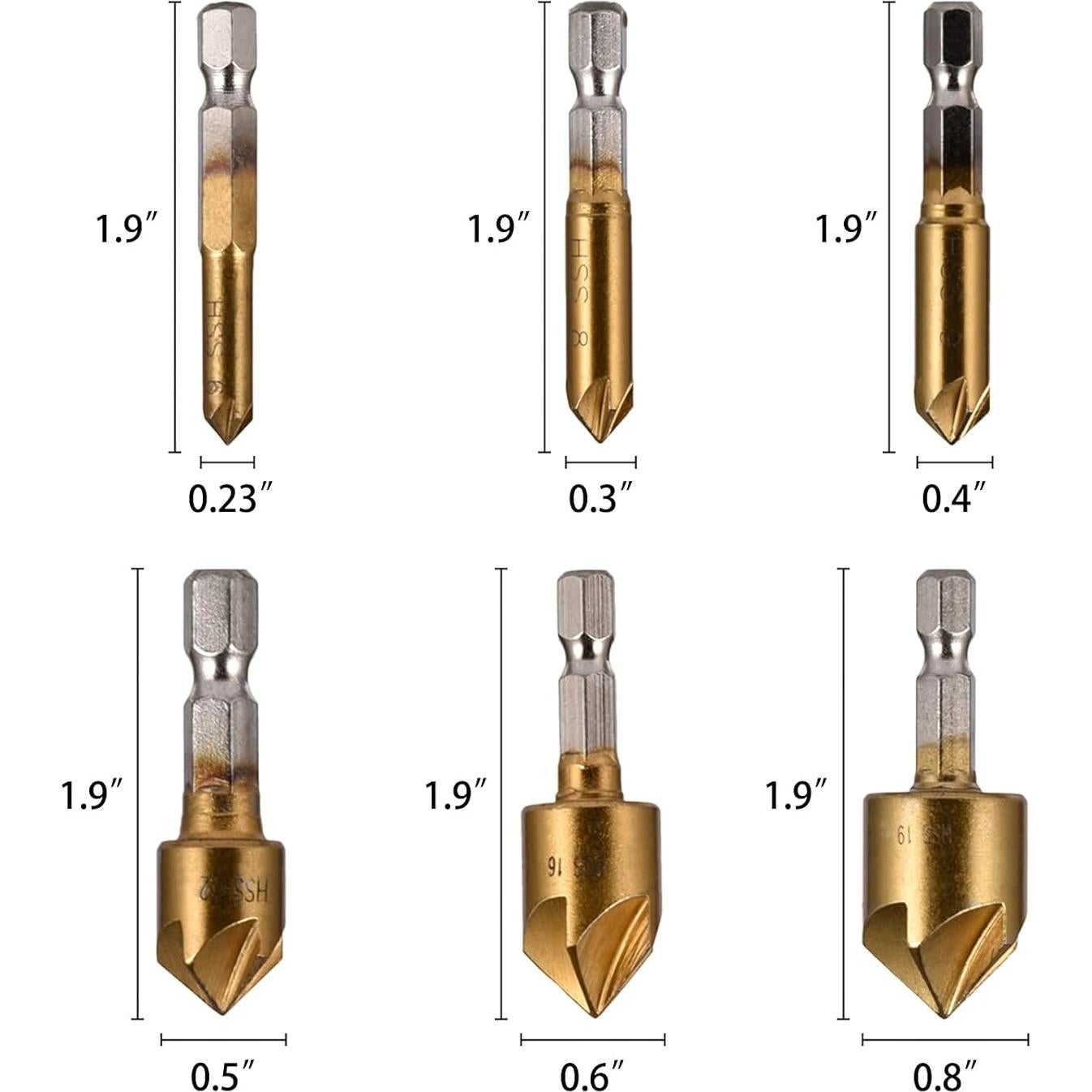 Juego de Herramientas de Perforación VideoPUP 23PCS para Madera
