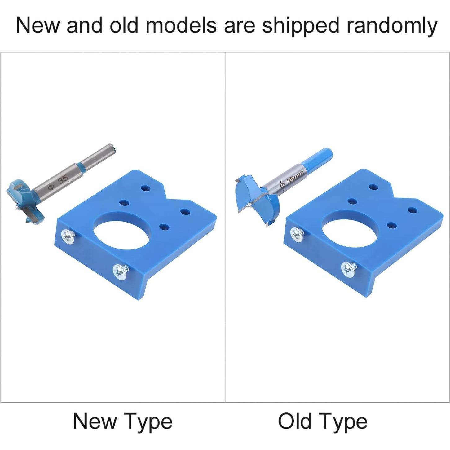 Kit de Plantilla de Bisagra Oculta Hilitand 35mm - Herramienta de Carpintería